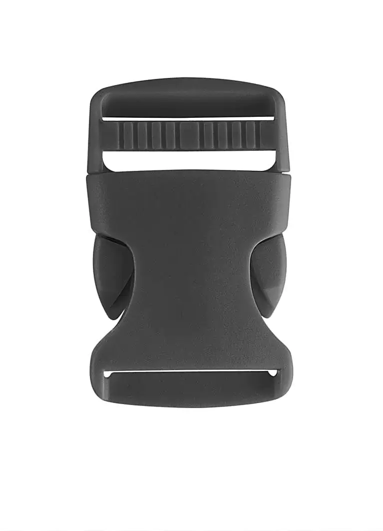 Glorex Paracord Verschluss 32 mm 2 Stück, schwarz