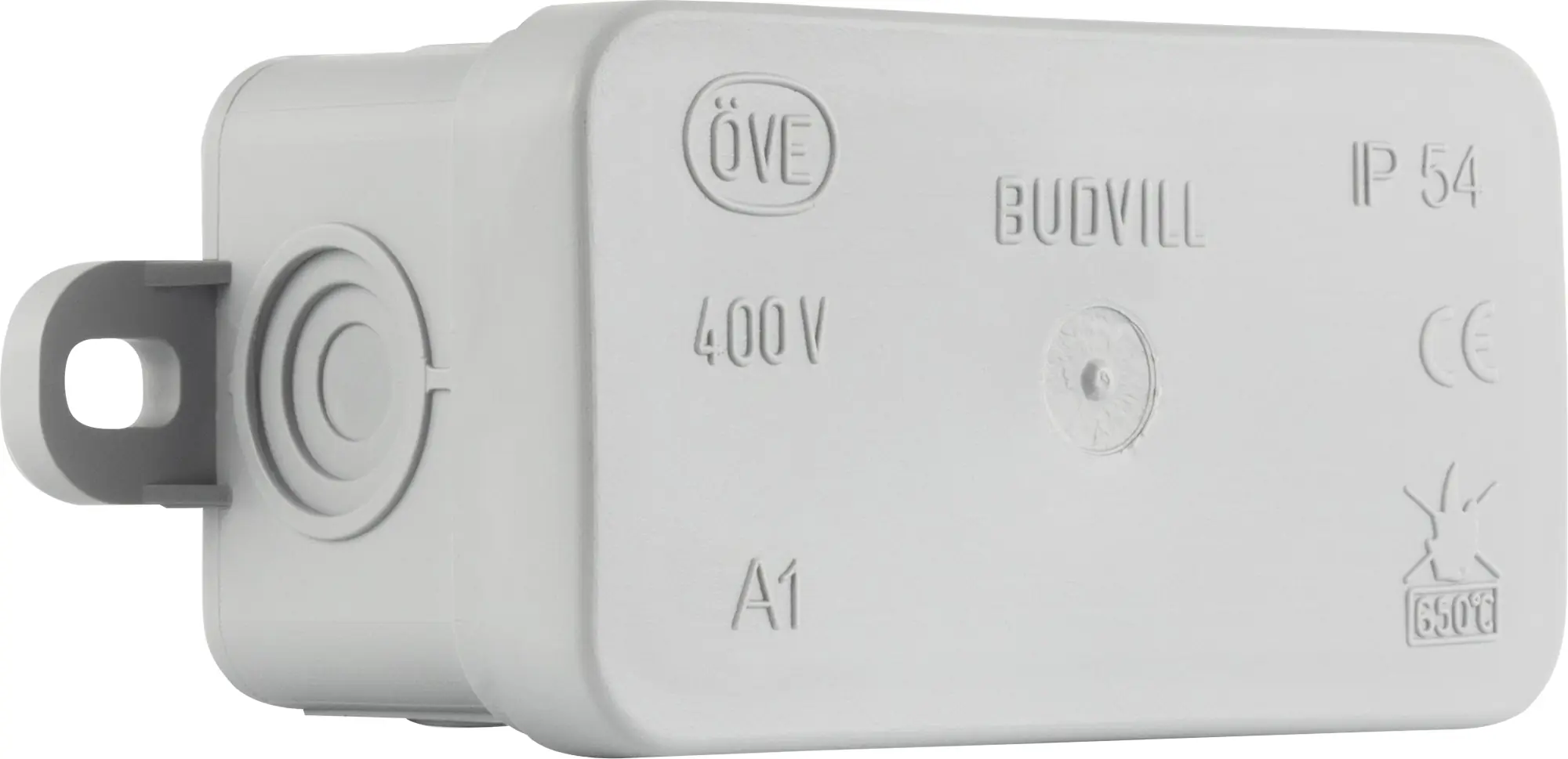 REV Abzweigkasten Aufputz 7,5 x 4,5 cm grau