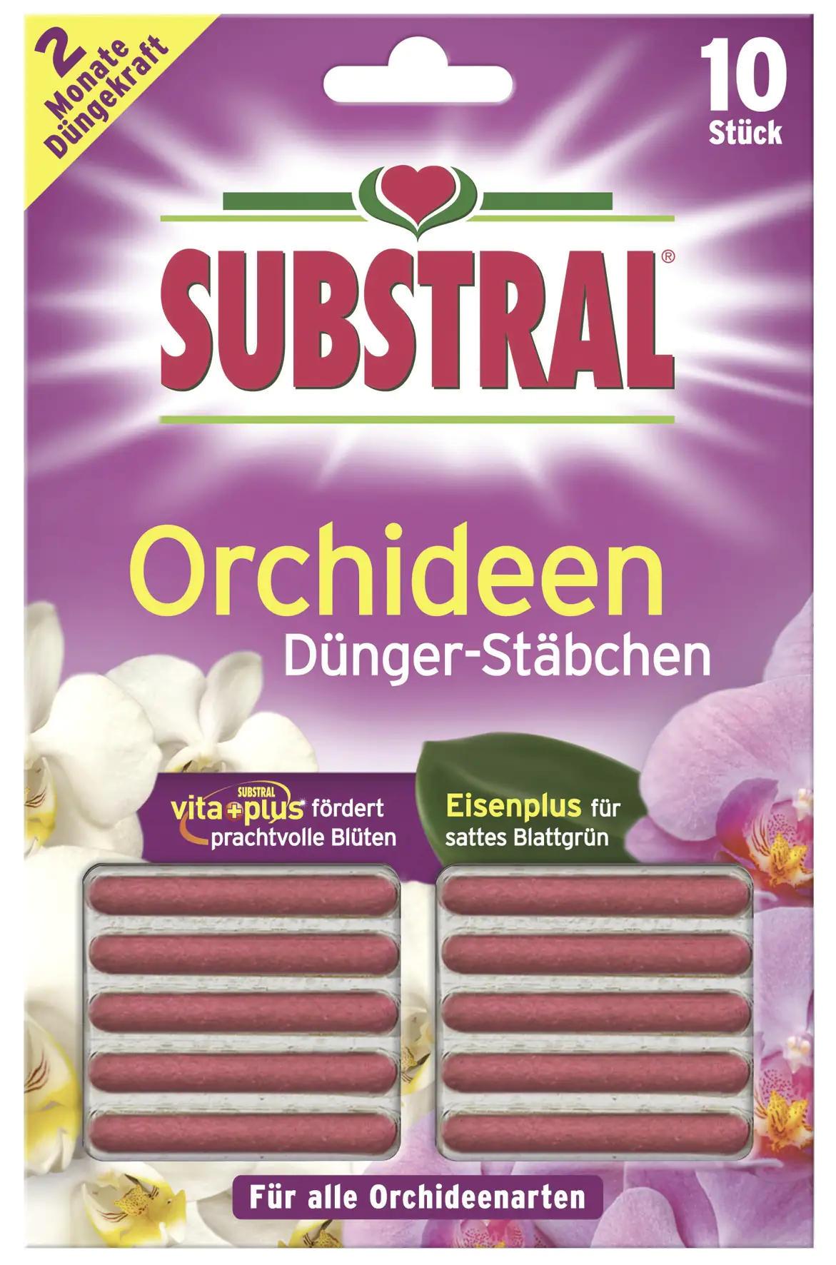 Substral Orchideen Dünger­Stäbchen 10 Stück