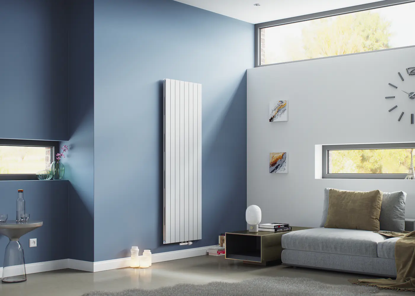 Ximax Heizkörper P1 Duplex Slimline Deluxe 180 x 59,5 cm 1631 Watt weiß 