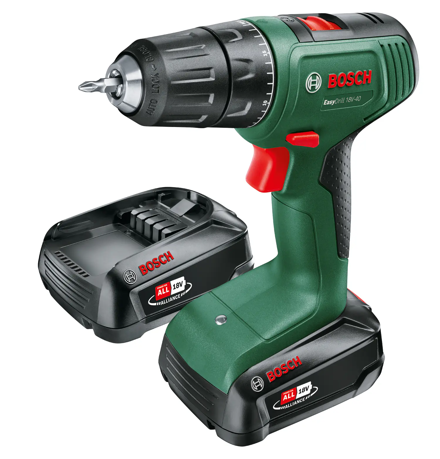 Bosch Akku-Schrauber EasyDrill 18V-40 2,0-Ah-Akku & Ladegerät Bosch Akku-Schrauber EasyDrill 18V-40 2,0-Ah-Akku & Ladegerät