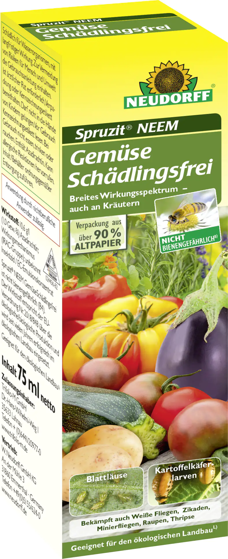 Spruzit NEEM GemüseSchädlingsfrei 75 ml Spruzit NEEM GemüseSchädlingsfrei 75 ml