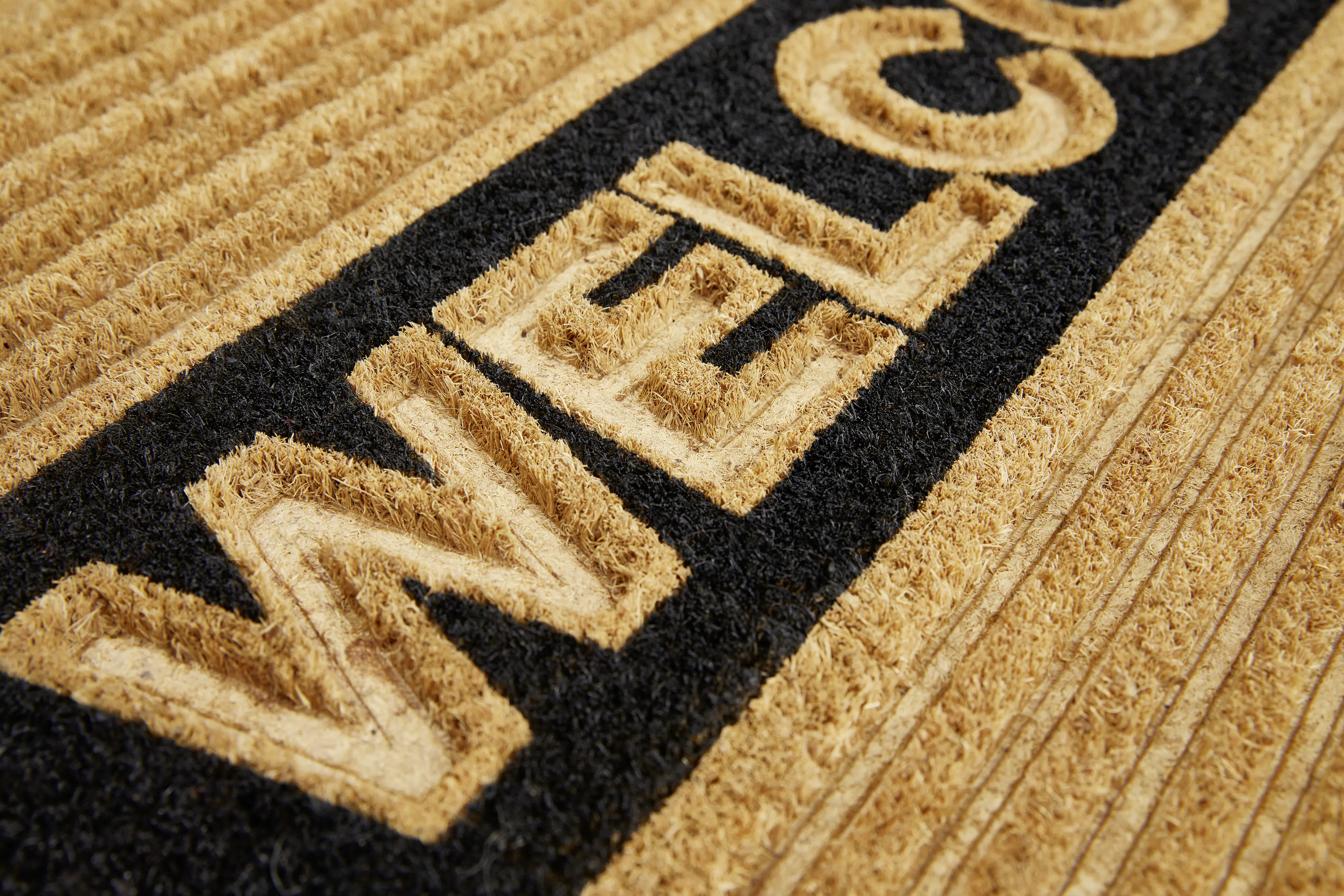 Fußmatte Thogo 40 x 60 cm natur Welcome