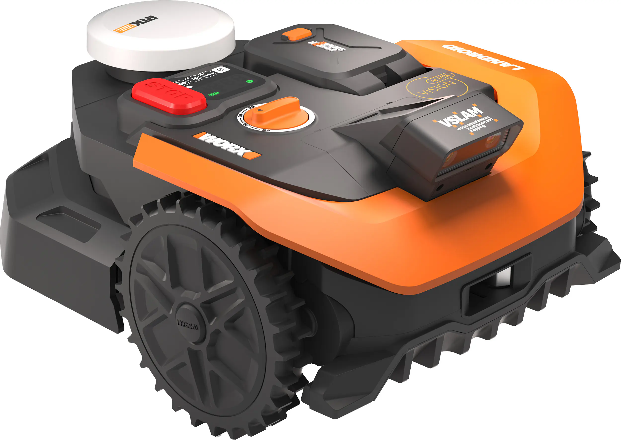 Worx Mähroboter M650 Landroid Vision Cloud 20 V/4 Ah 18 cm Schnittbreite