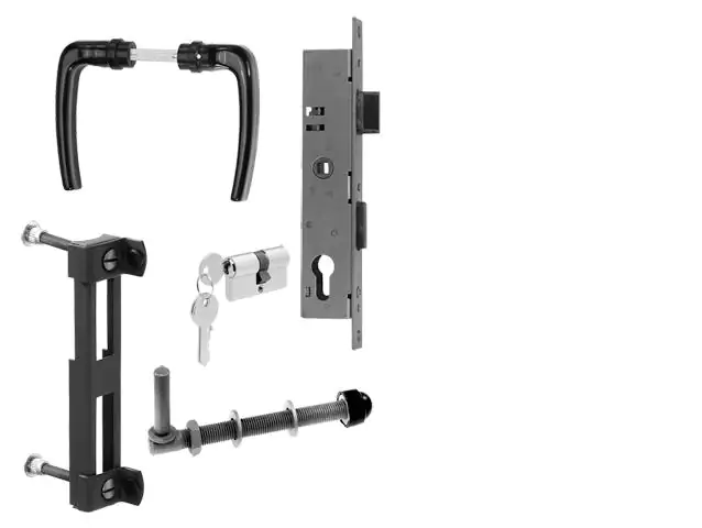 Alberts Zubehörsatz für Wellengitter-Tore bis 150 cm feuerverzinkt