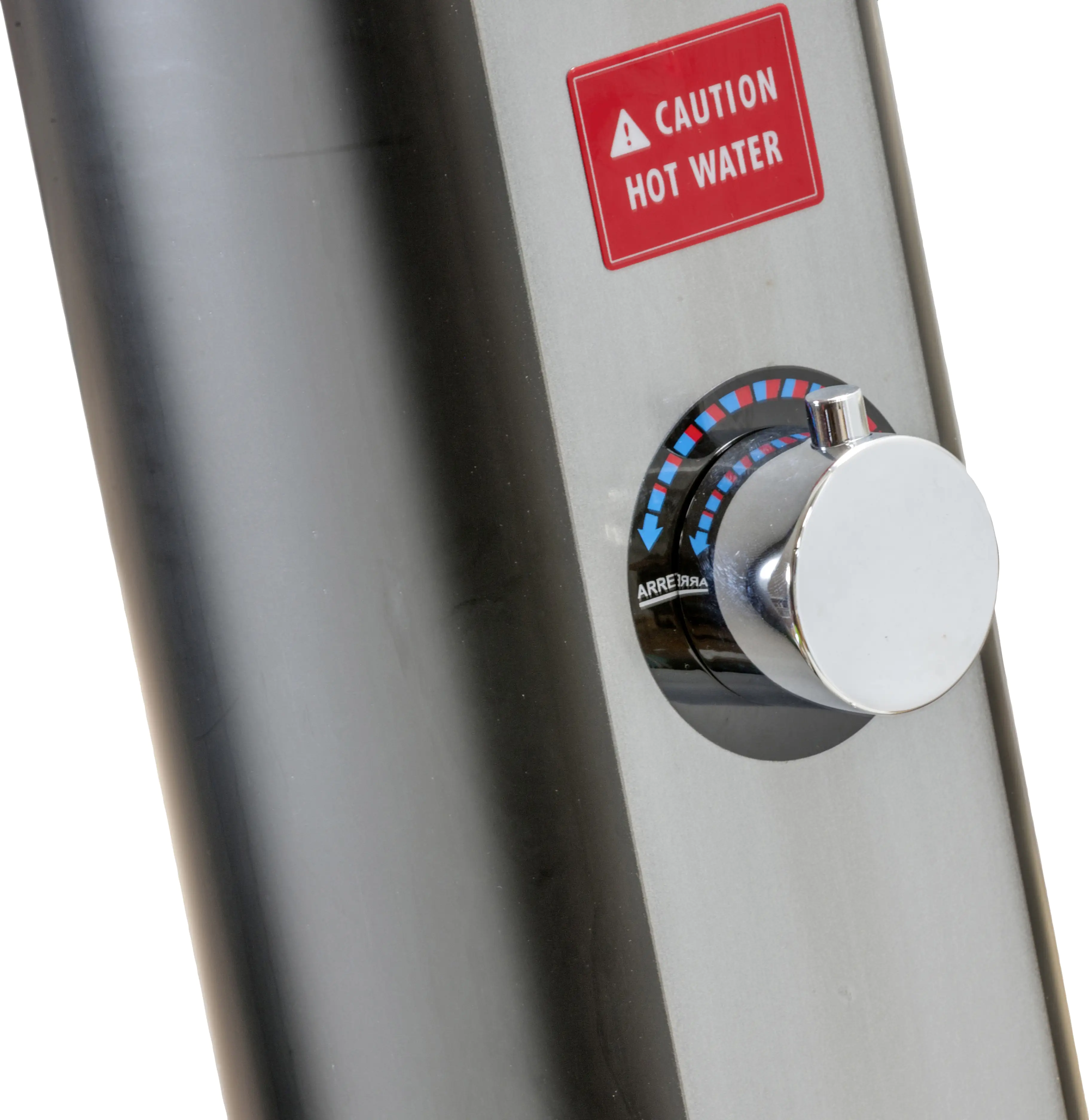 Gre Solardusche 35 Liter schwarz mit Fuß-Wasserhahn