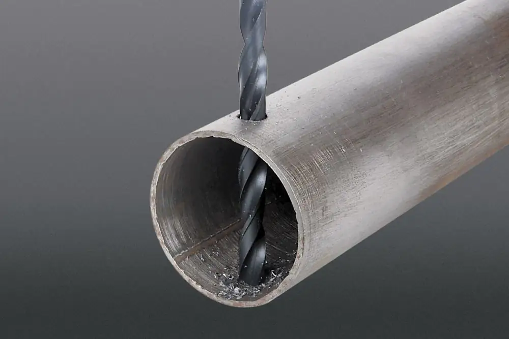 Wolfcraft Metallbohrer HSS geschliffen lang 7596010 Ø 6 mm Rundschaft