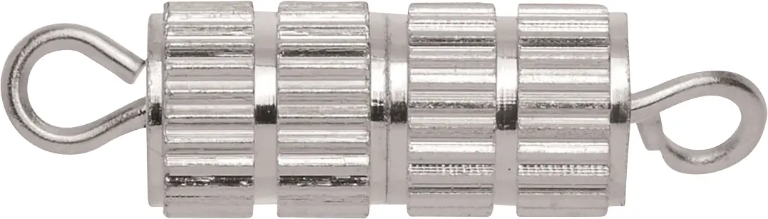 Glorex Schraubverschluss 5 x 11 mm 1 Stück, silberfarben