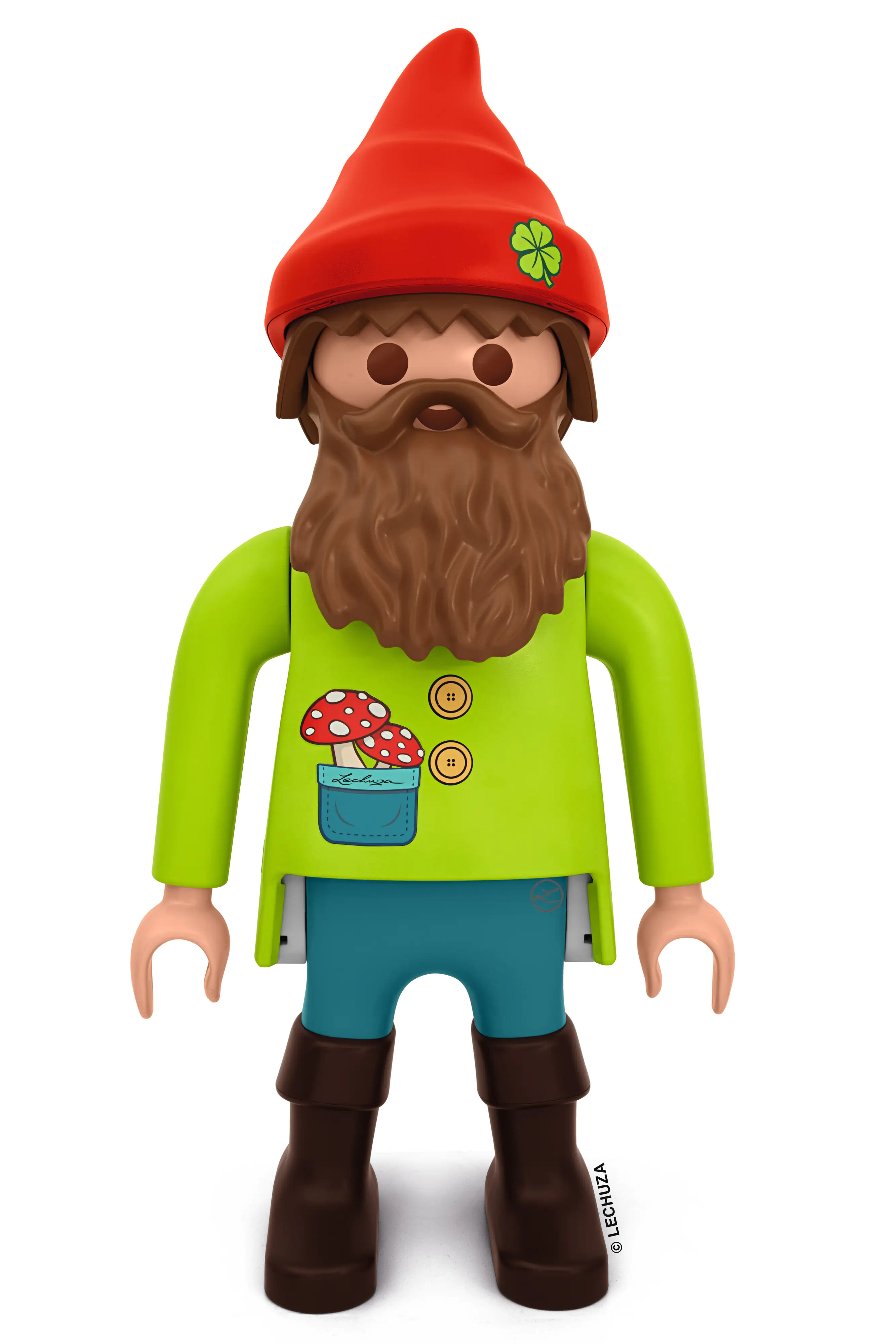 Lechuza Dekofigur Playmobil® Glücksgartenzwerg 65 cm