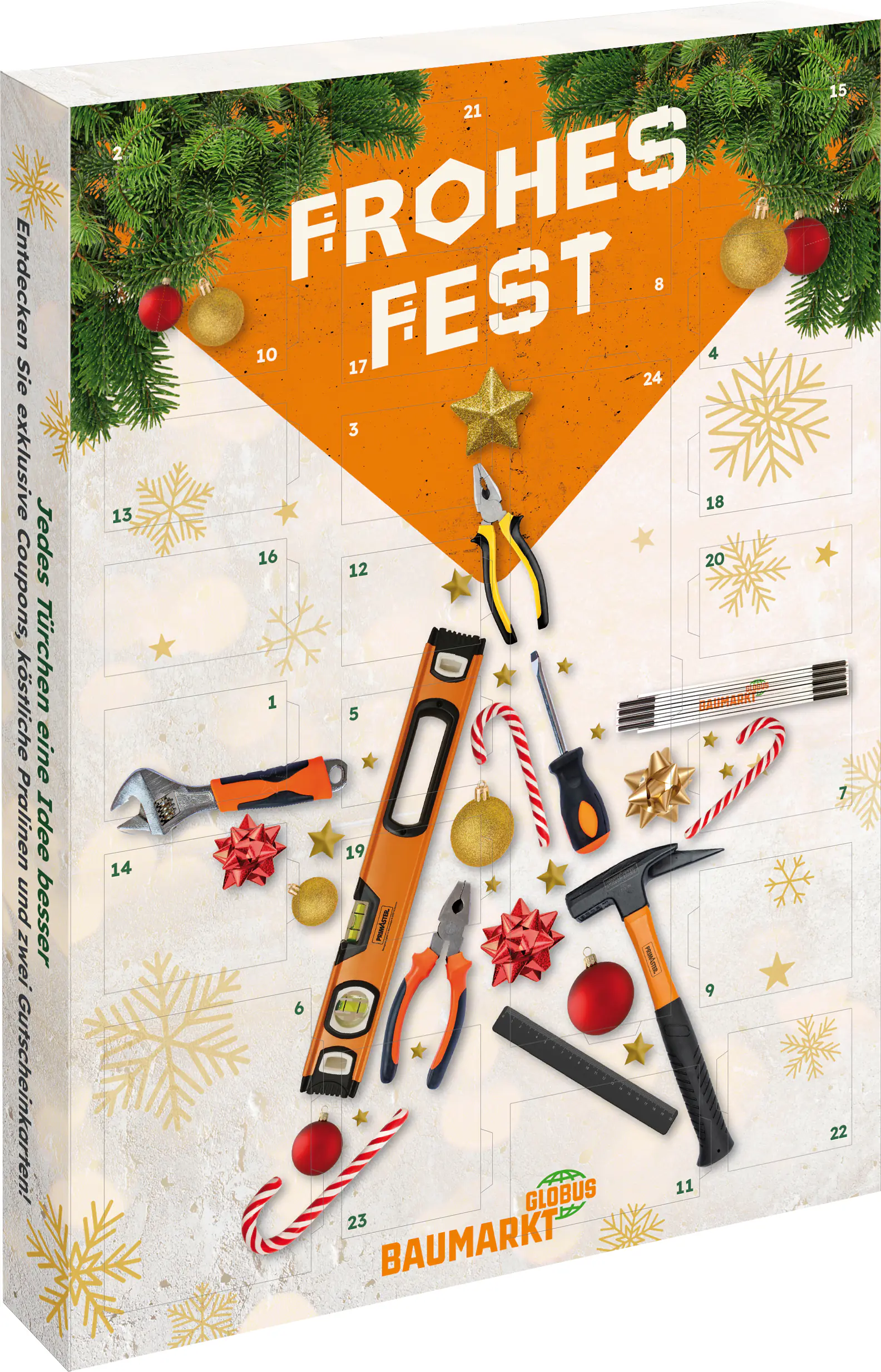 Globus Baumarkt Adventskalender 2025 Globus Baumarkt Adventskalender 2025