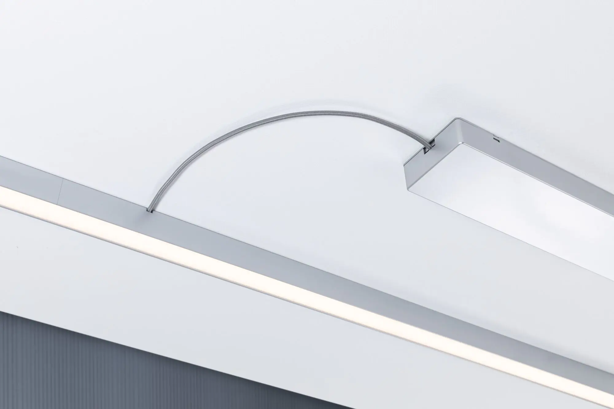 Paulmann Einspeisung für Lichtleiste Linion Power Box 120 W Kunststoff chrom matt