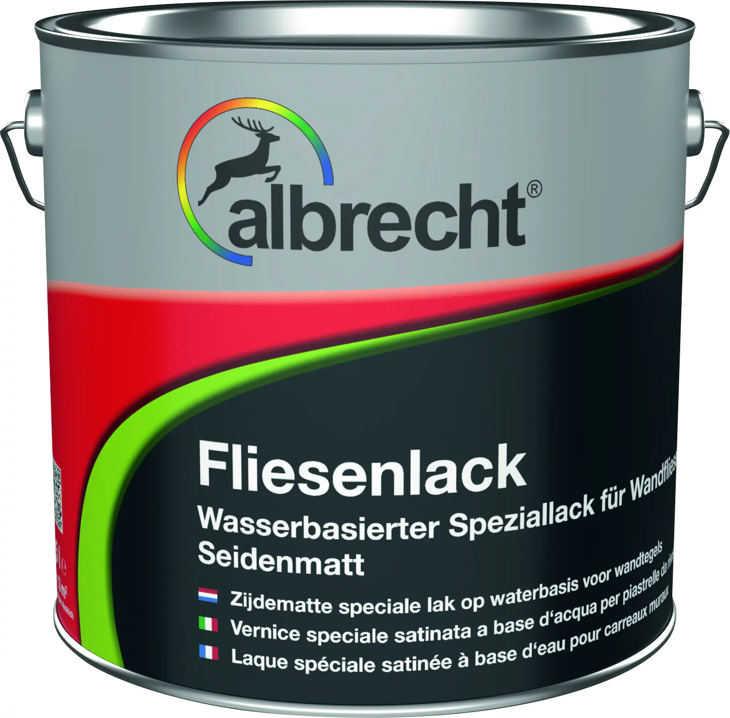 Albrecht Fliesenlack 2,5 l weiß seidenmatt