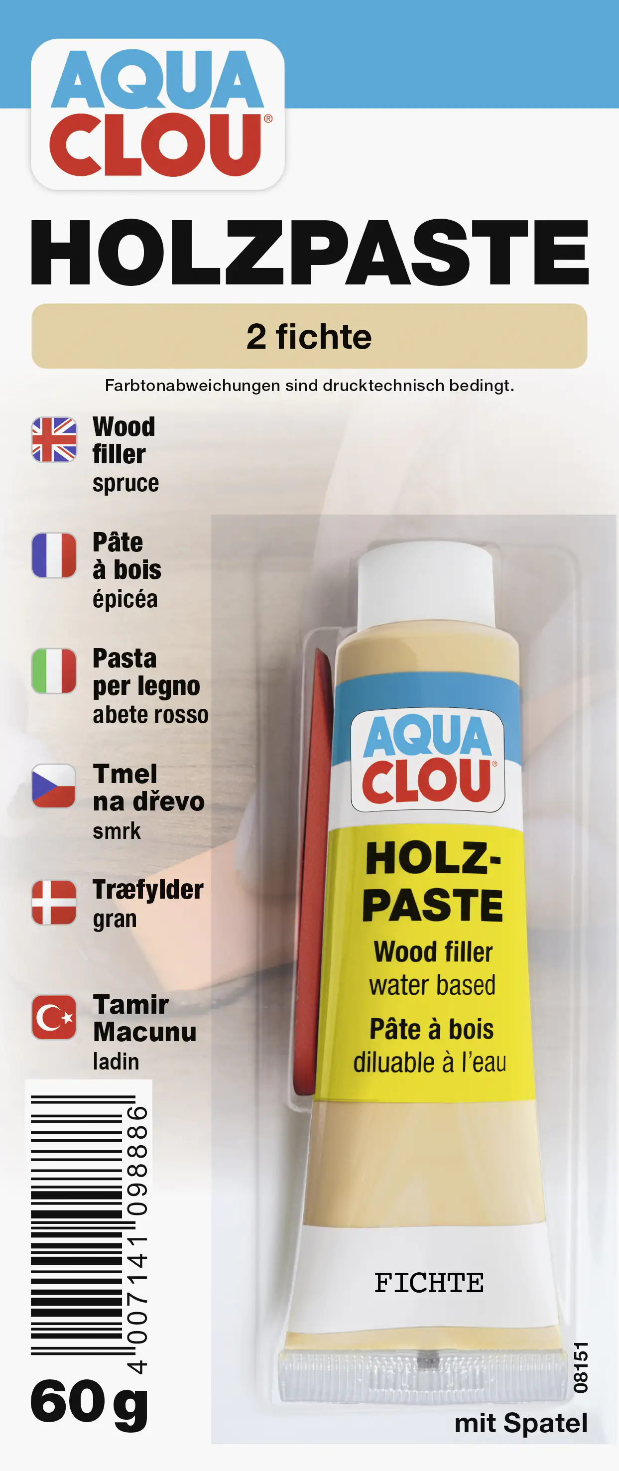 Clou Holzpaste 60 g fichte