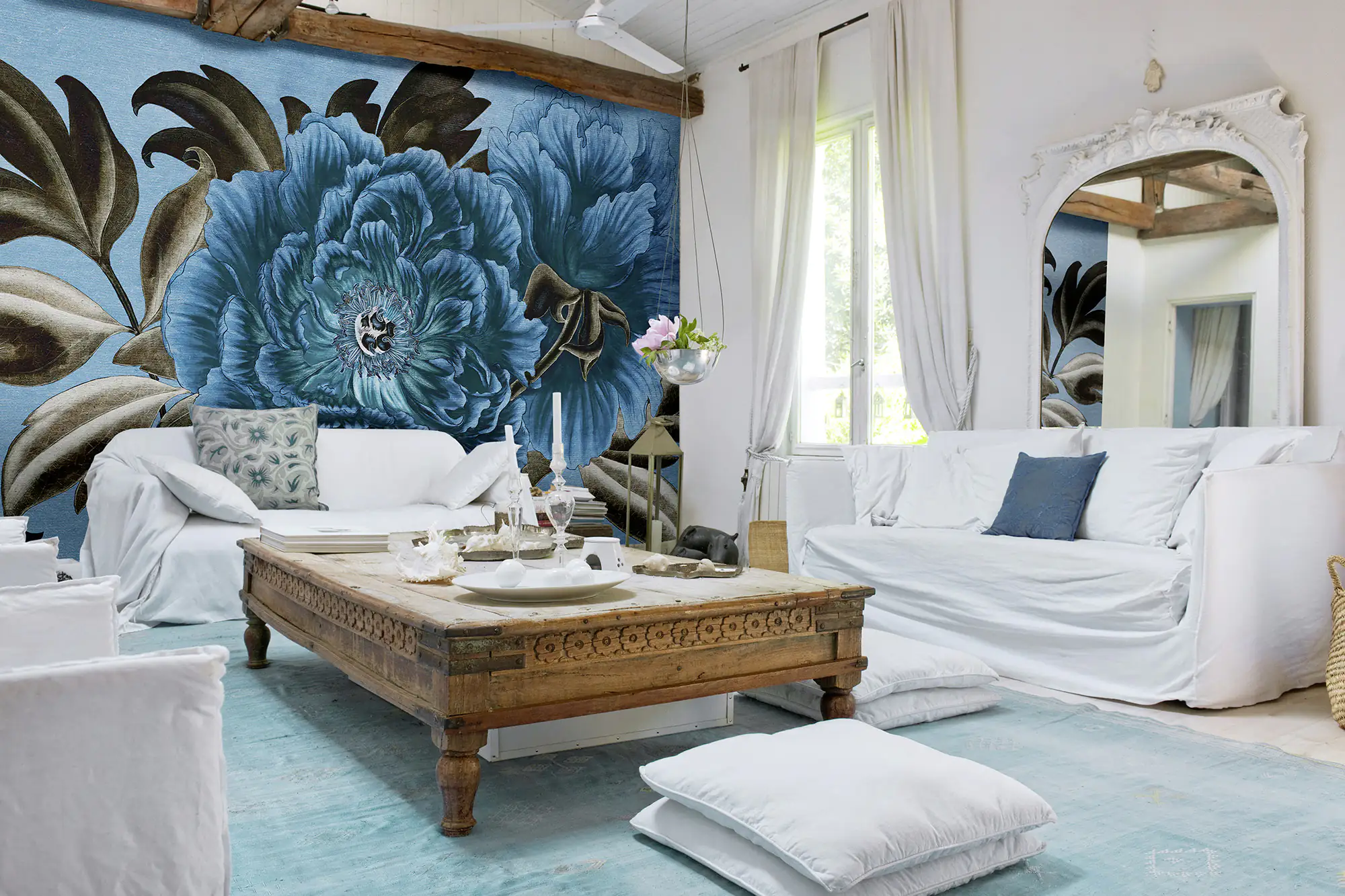 Komar Vlies Fototapete Royal Peony 350 x 250 cm 