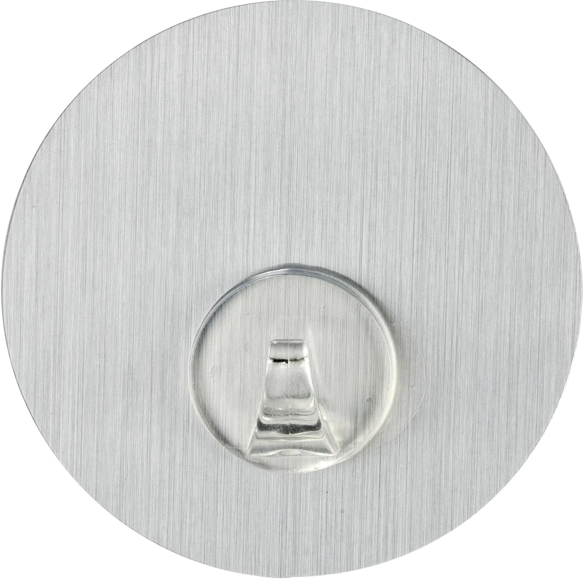 Wenko Static-Loc Wandhaken Uno Kunststoff, silber