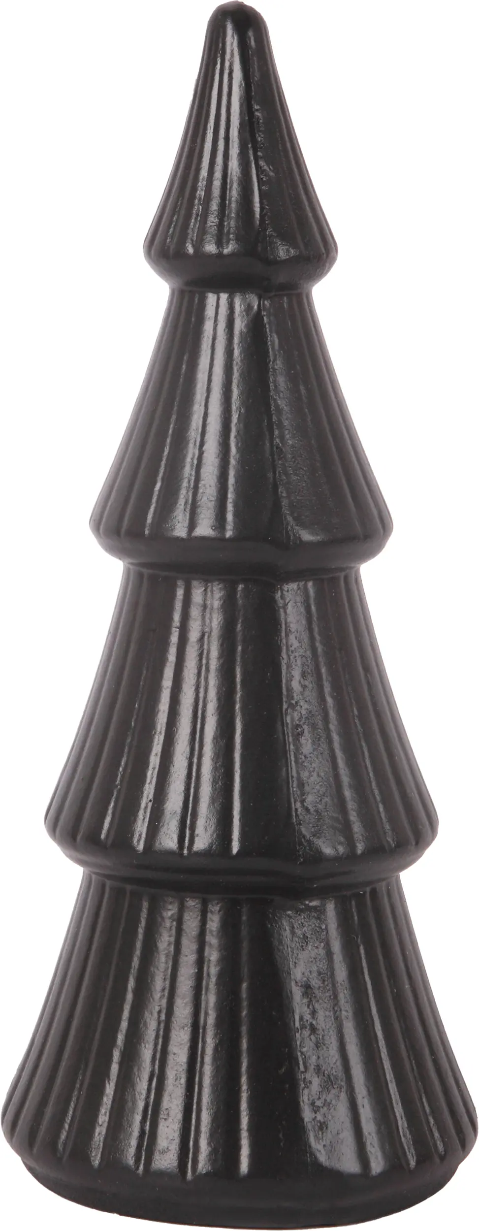 Deko-Tannenbaum Holz 24 x 10 cm schwarz