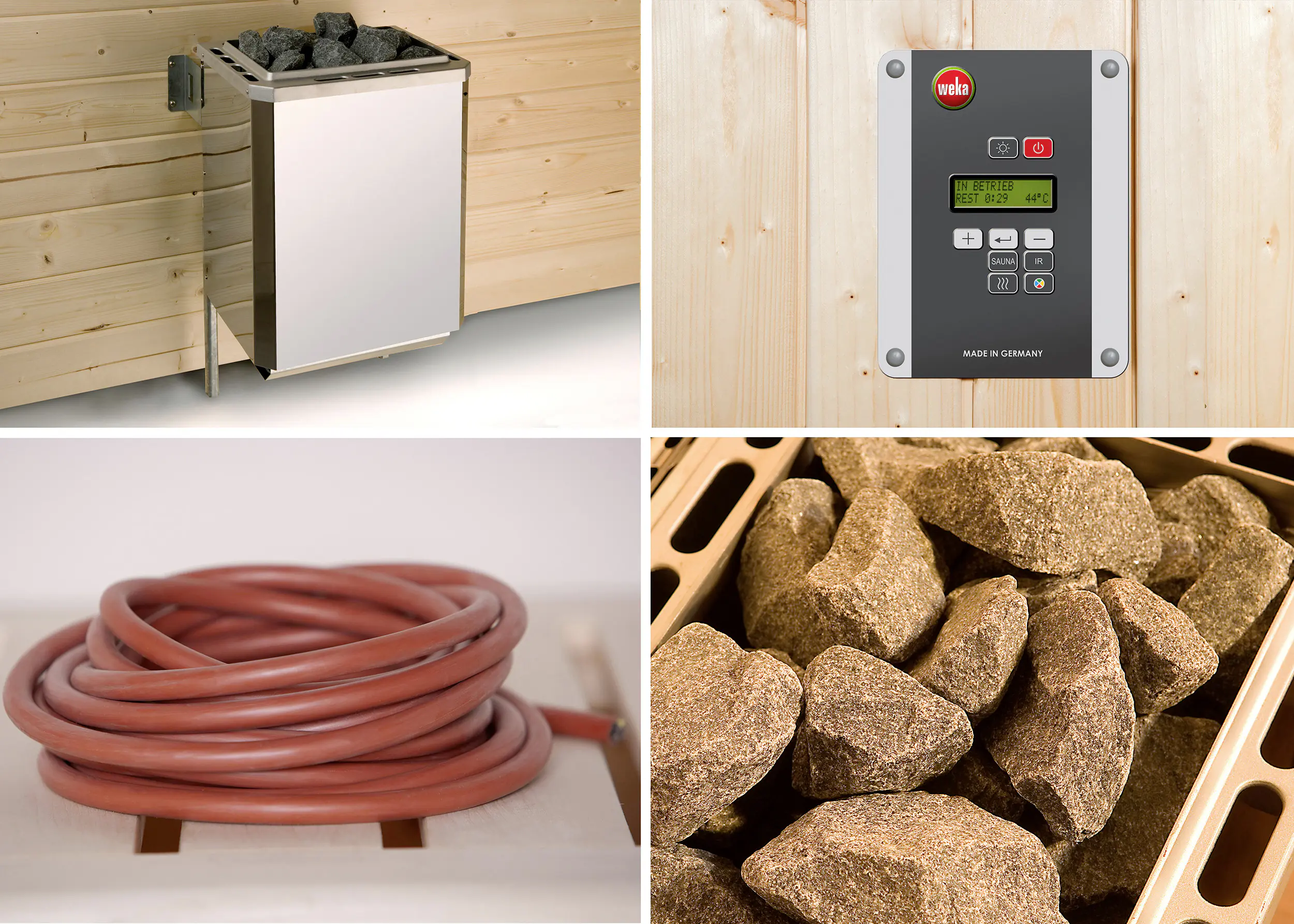 Weka Saunaofenset 8 - 9,0 kW