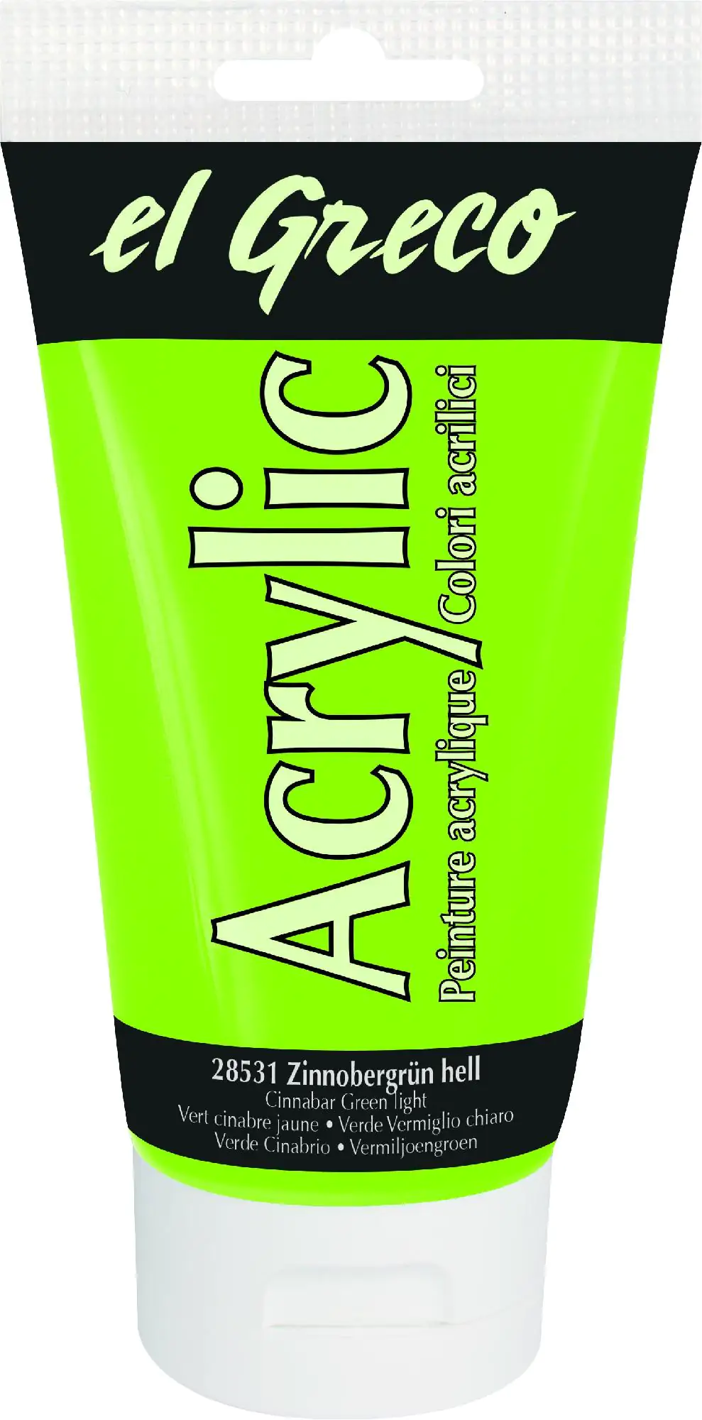 Kreul el Greco Acrylic Tube zinnobergrün hell 150 ml