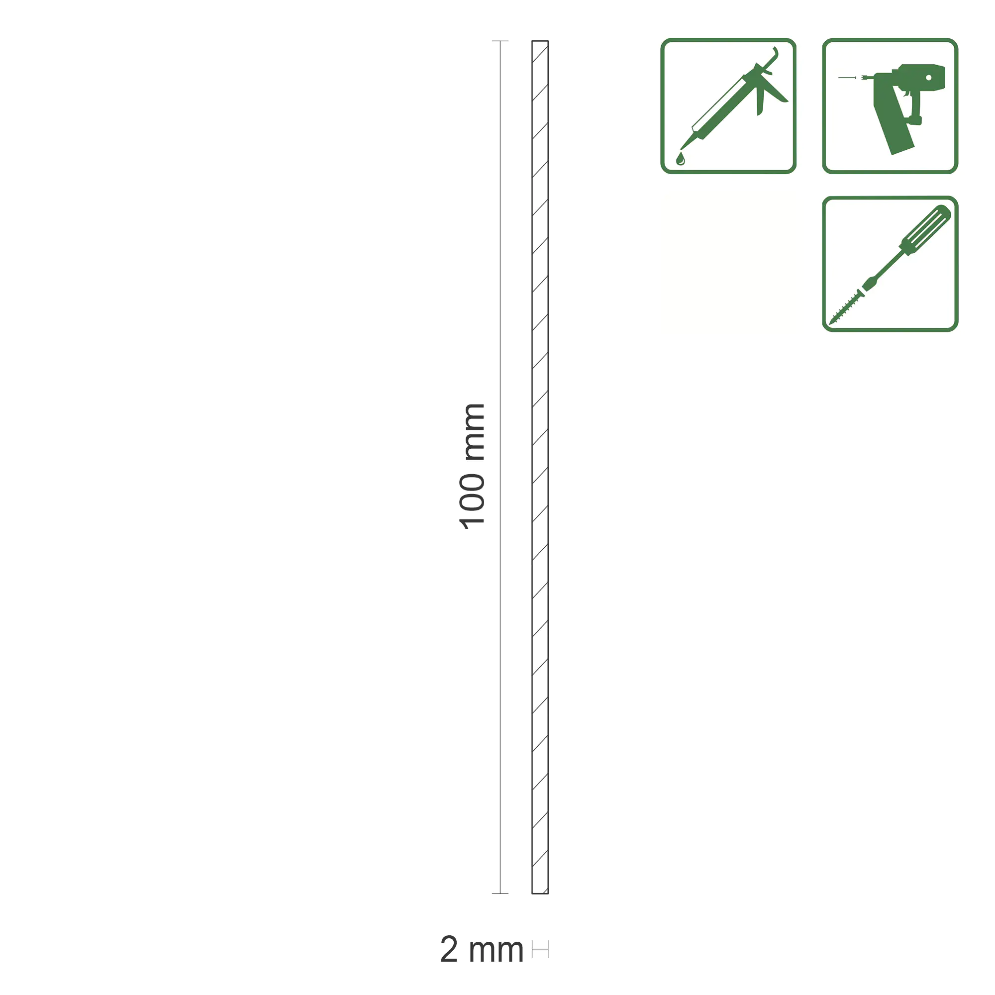 FN Neuhofer Balsa Brett 1000 x 2 x 100 mm