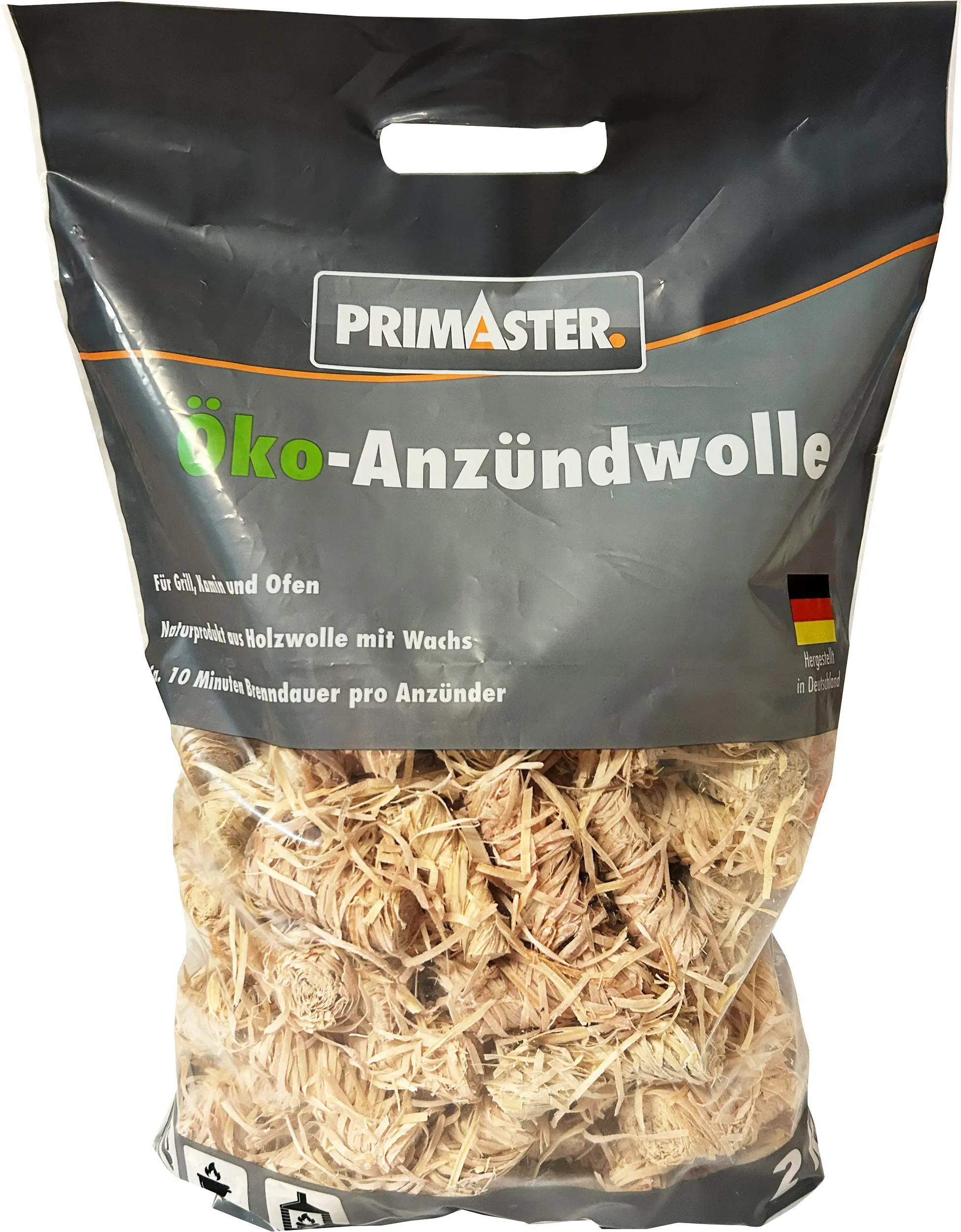 Primaster Anzündwolle Öko 2 kg