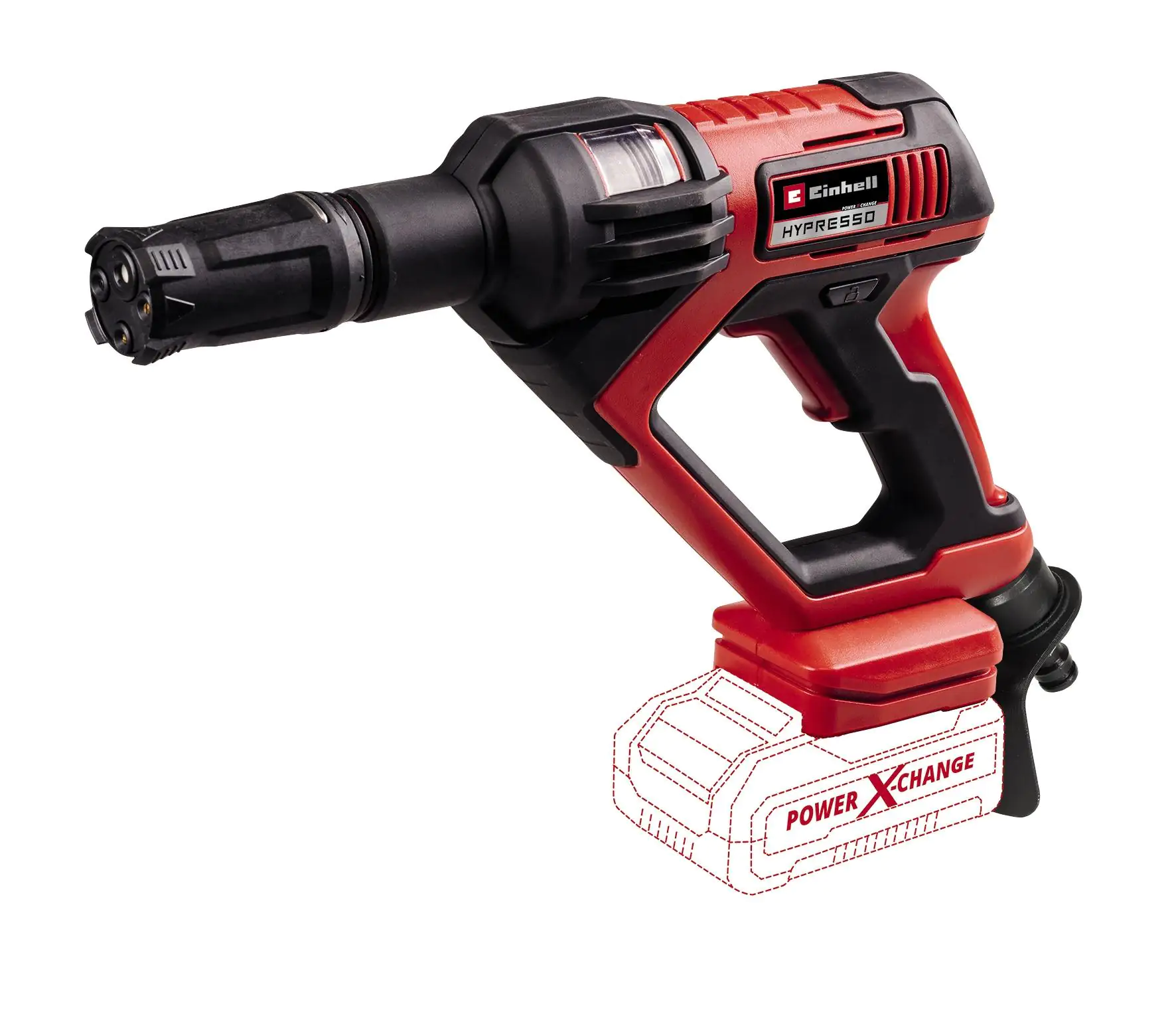 Einhell Akku-Druckreinigerpistole Hypresso 18/24 Li Solo 18 V