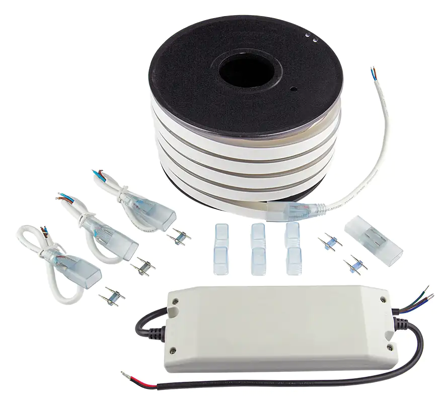 Kovalex LED Licht-Set 10 m inkl. Zubehör, Endkappen, Trafo Kovalex LED Licht-Set 10 m inkl. Zubehör, Endkappen, Trafo