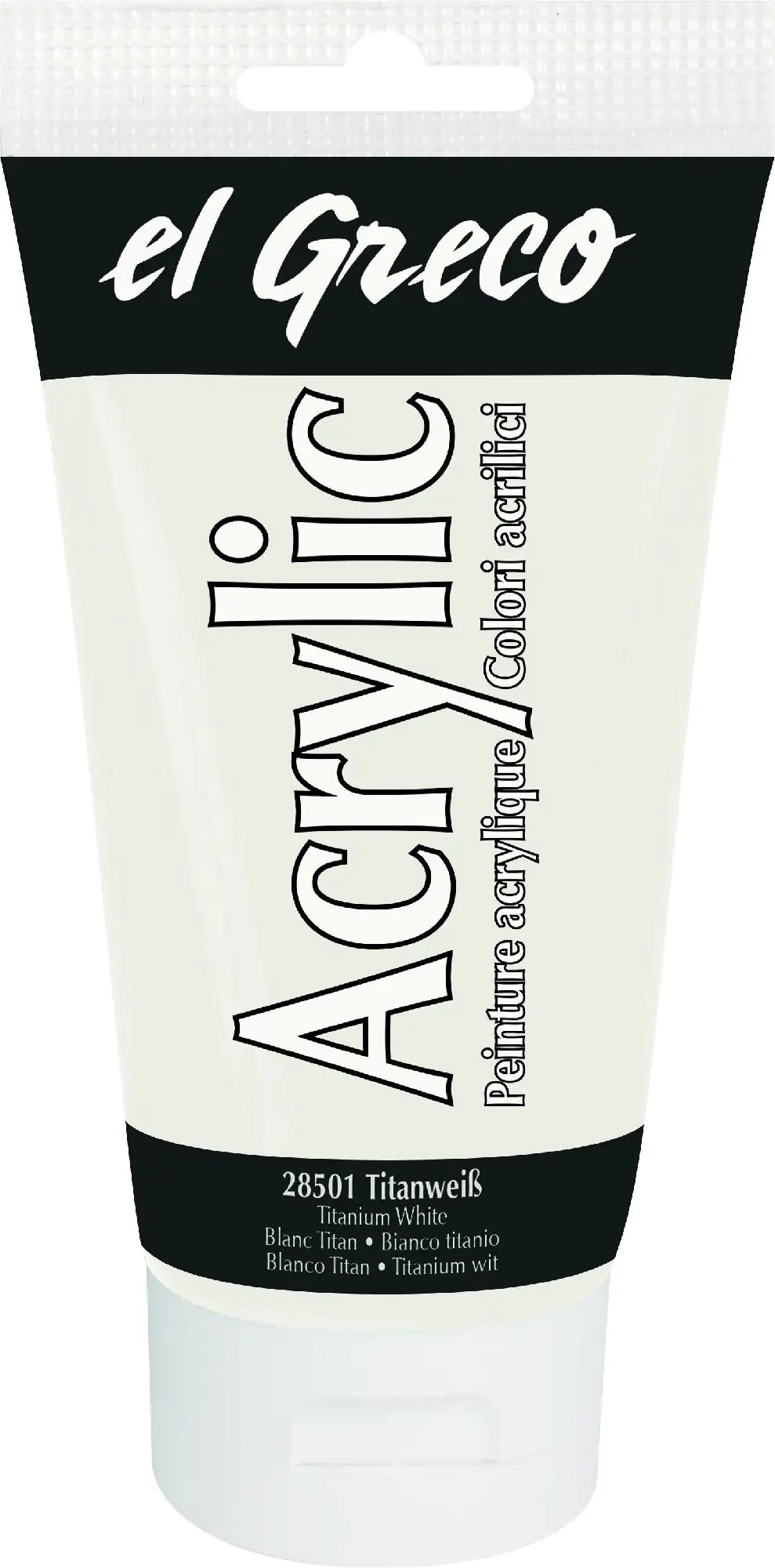 Kreul el Greco Acrylic Tube titanweiß 150 ml