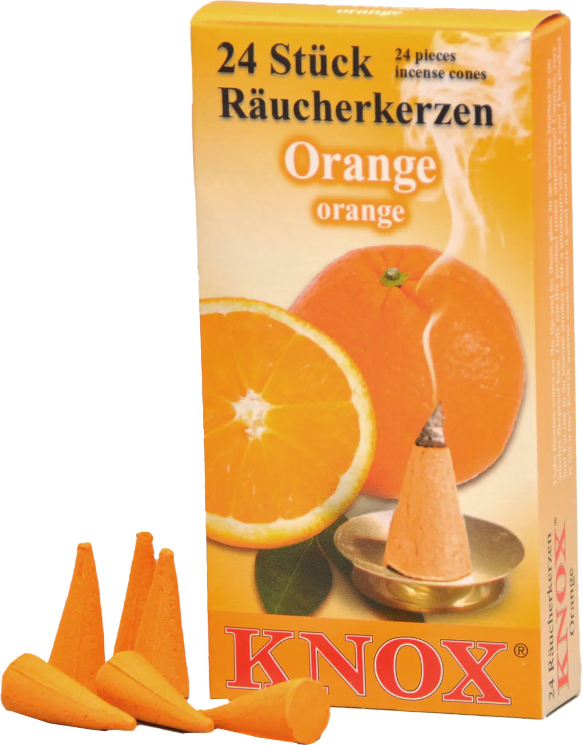 Knox Räucherkerzen - Orange 24 Stück