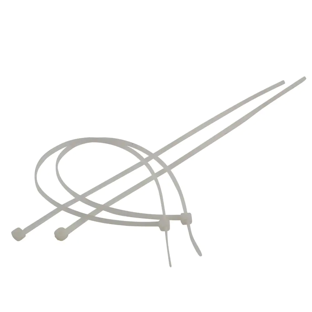 Kabelbinder 3,5 x 300 mm, 100 Stück, transparent