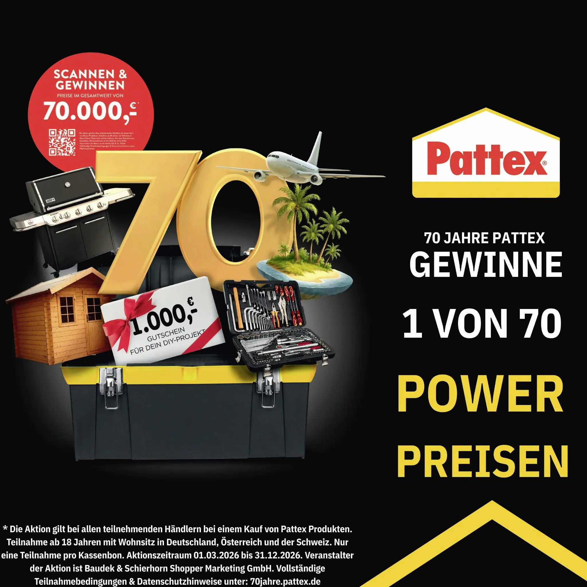 Pattex Kraftkleber Transparent 125 g Tube, transparent