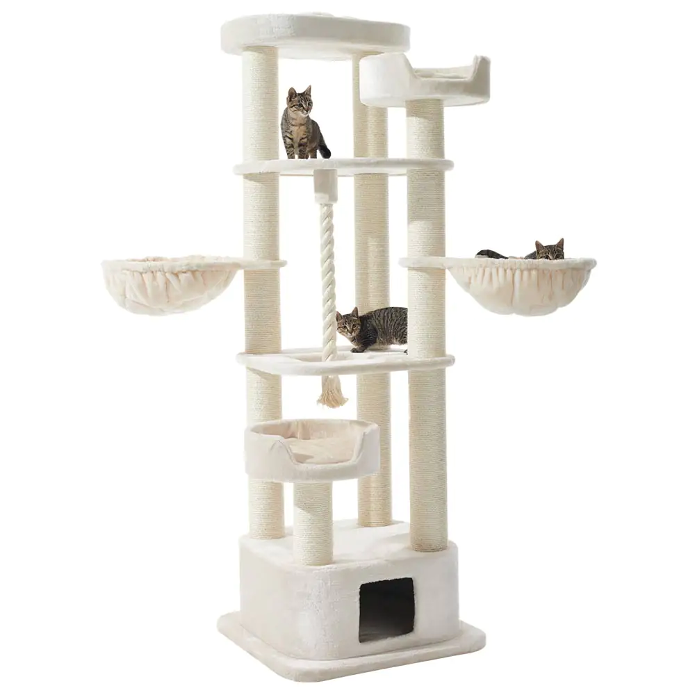 Nobby Kratzbaum Musan H 203 cm cream