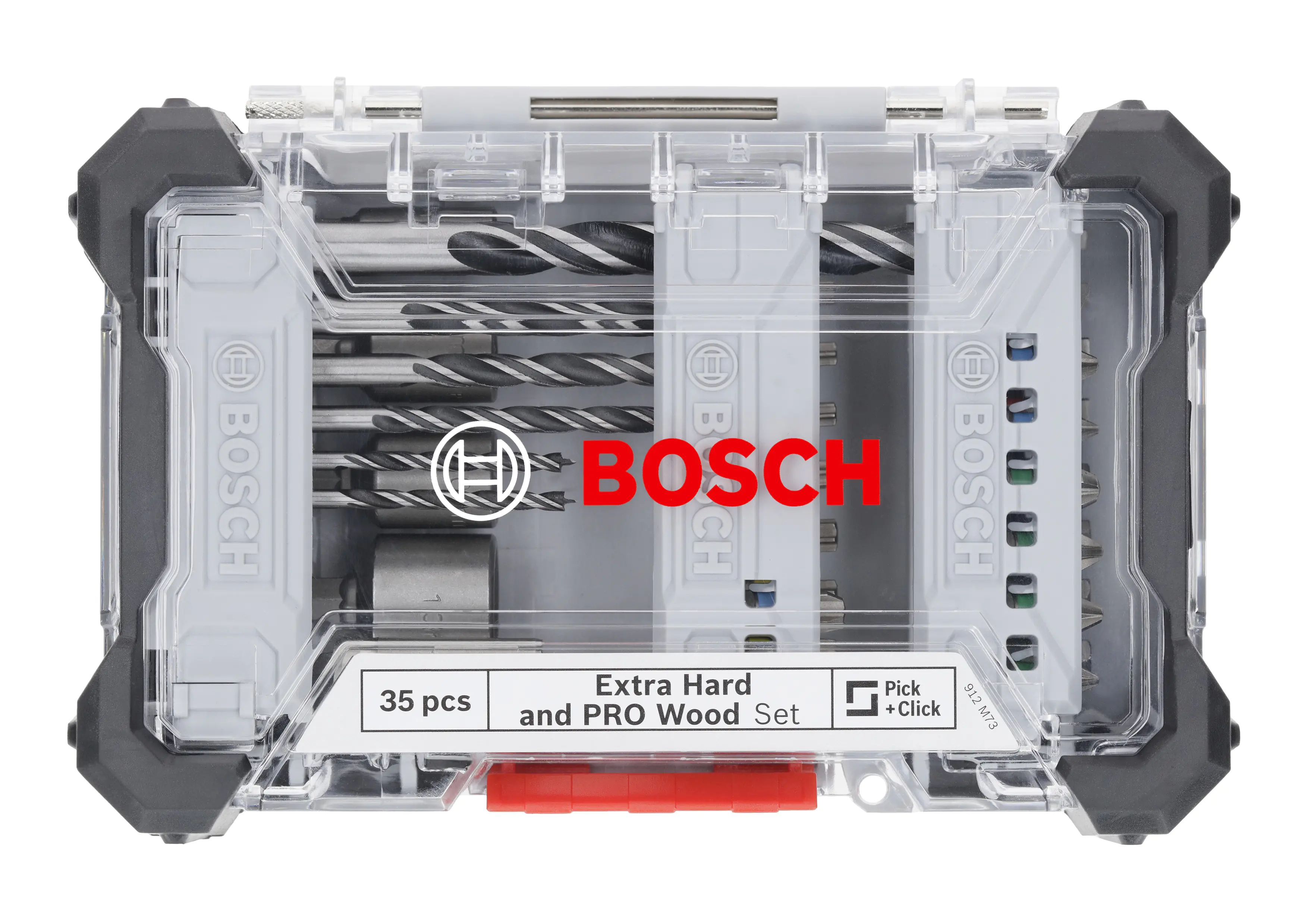 Bosch Extra Hard Schrauberbit und PRO Wood Bohrerbit-Set 35-teilig