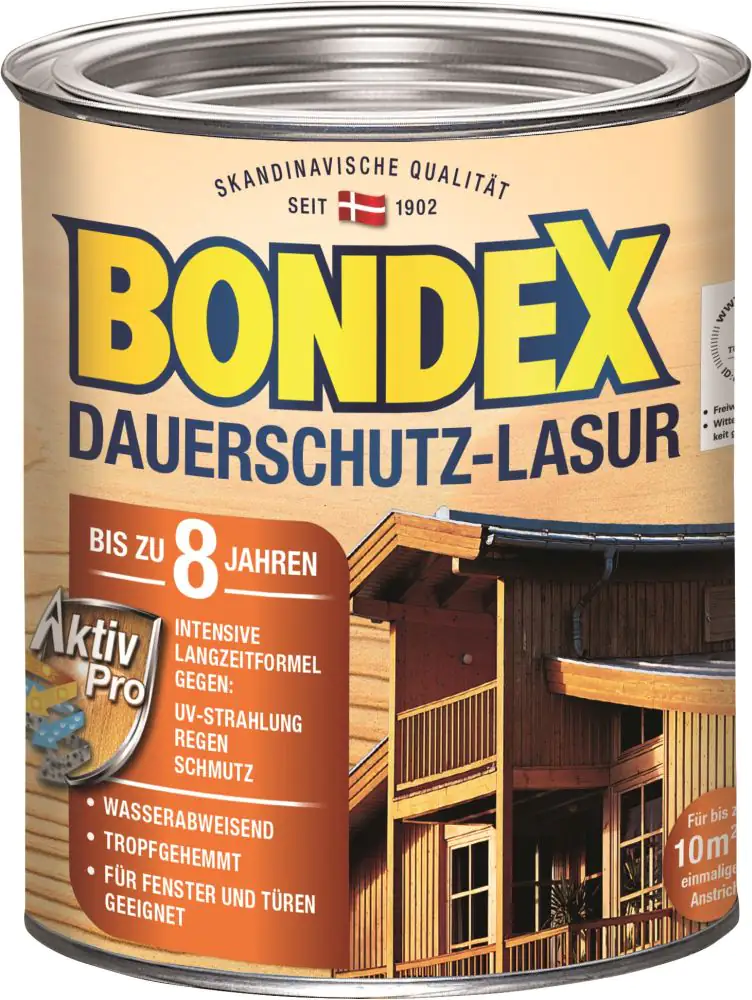 Bondex Dauerschutz Lasur 750 ml oregon pine Bondex Dauerschutz Lasur 750 ml oregon pine