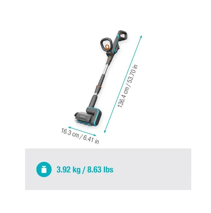 Gardena Akku-Multi-Reiniger 18V AquaBrush Patio P4A 14841-55
