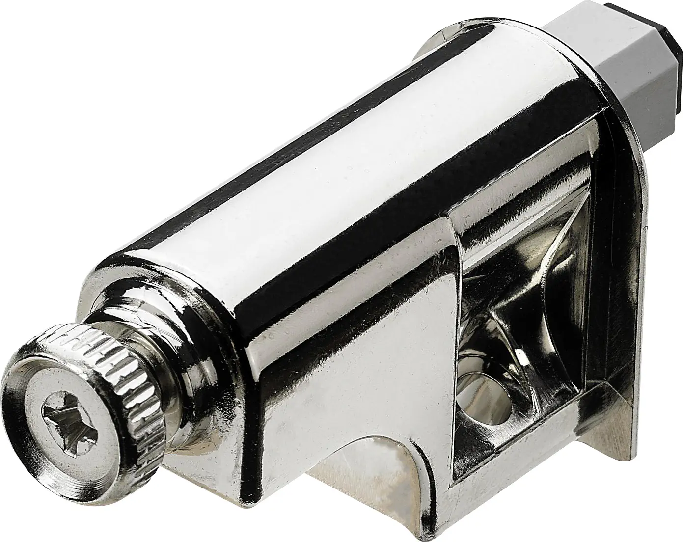 Hettich Anschlag-Türdämpfer zum Anschrauben 60 x 19 x 30 mm aluminium-optik