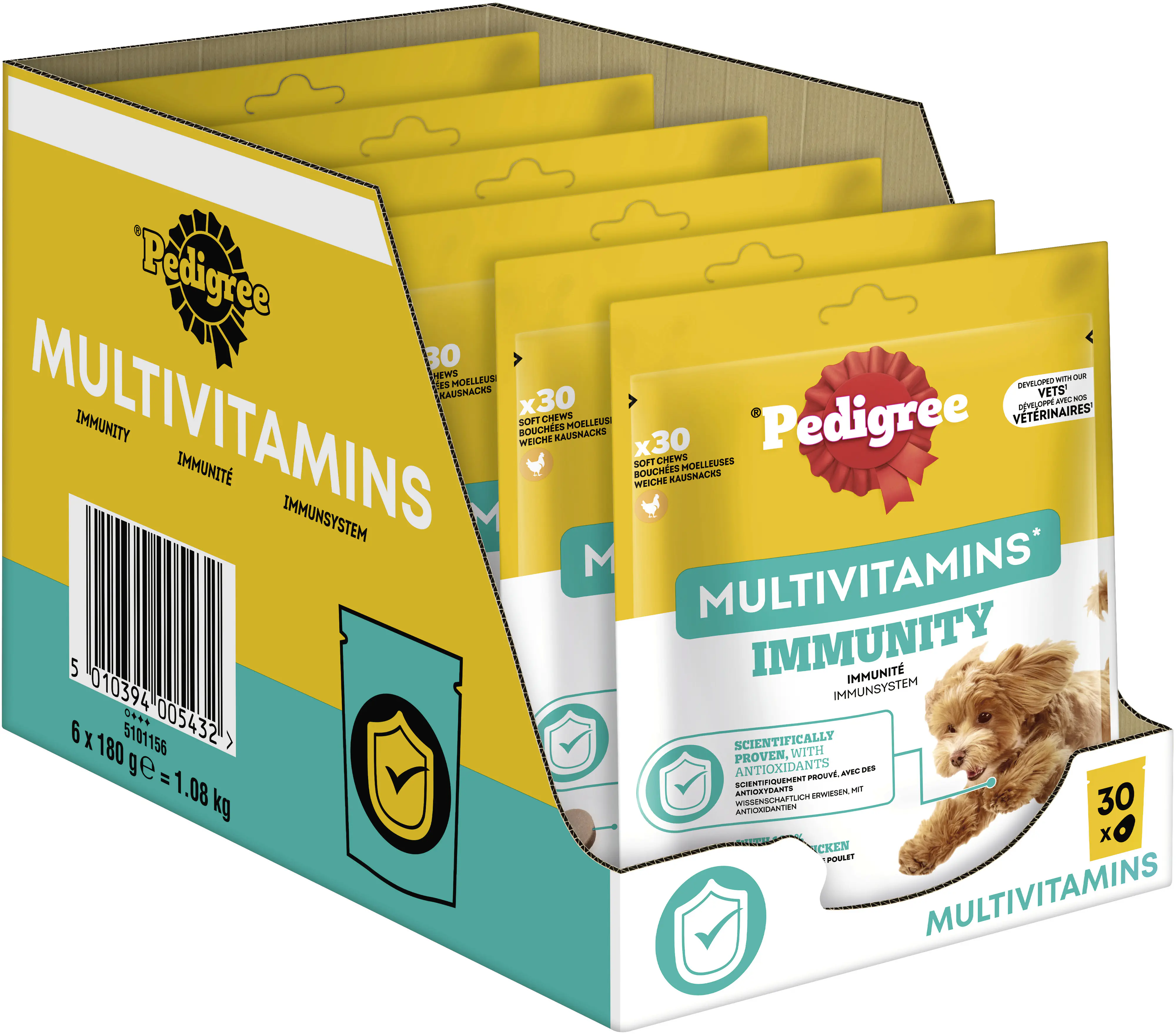 Pedigree Immunity Hundeleckerli 180 g Huhn