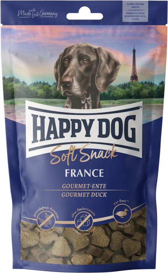 HappyDog Hundesnack Softsnack France 100 g