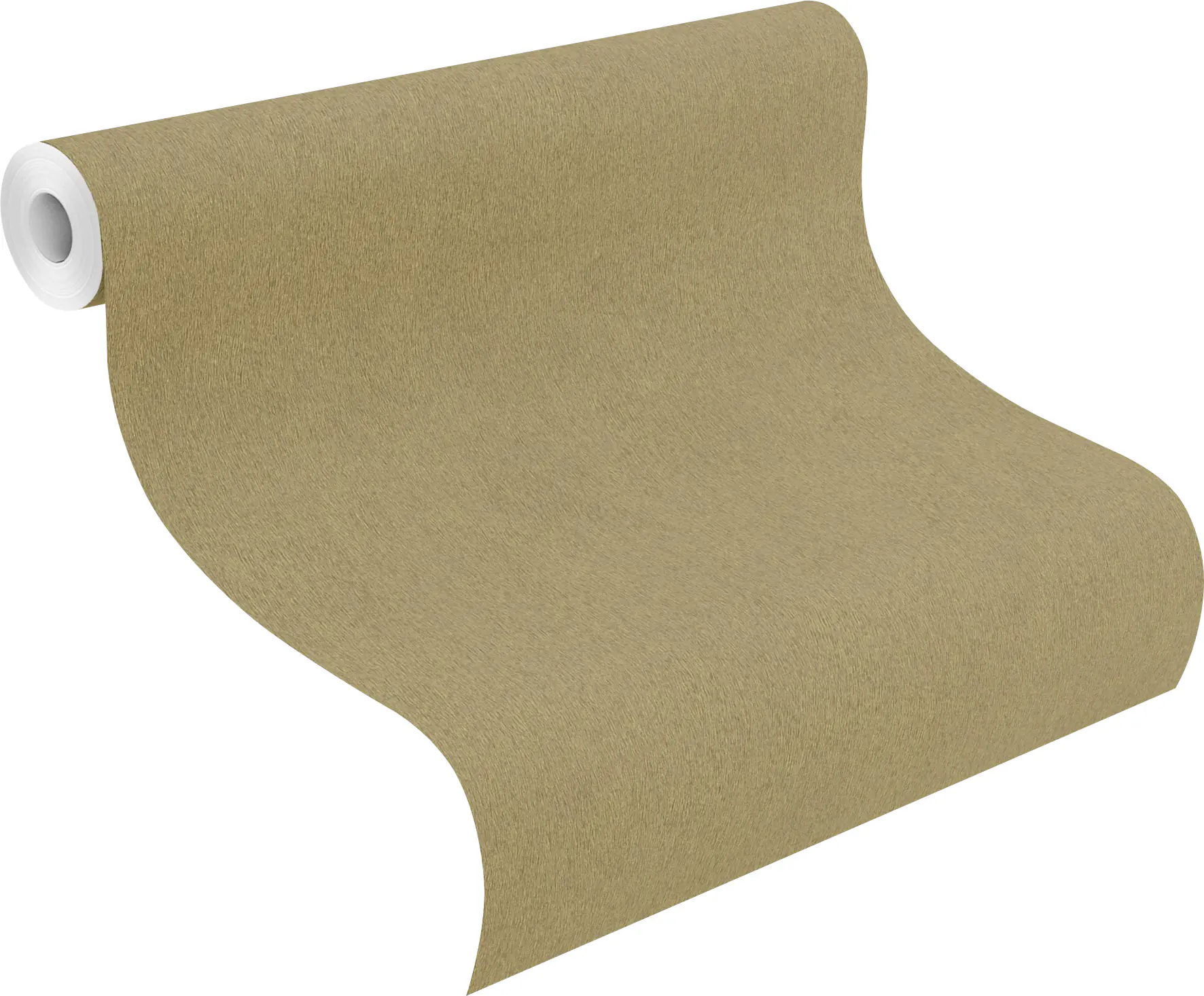 Rasch Vliestapete 751031 Gold-Mattgold Uni 10,05 m x 0,53 m