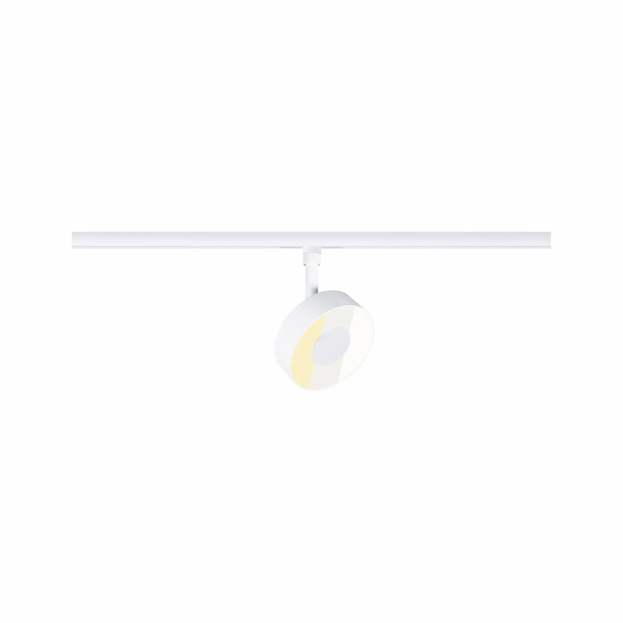 Paulmann URail LED-Deckenleuchte 1er Spot Circle Ø 10 x 13,5 cm warmweiß-neutralweiß weiß