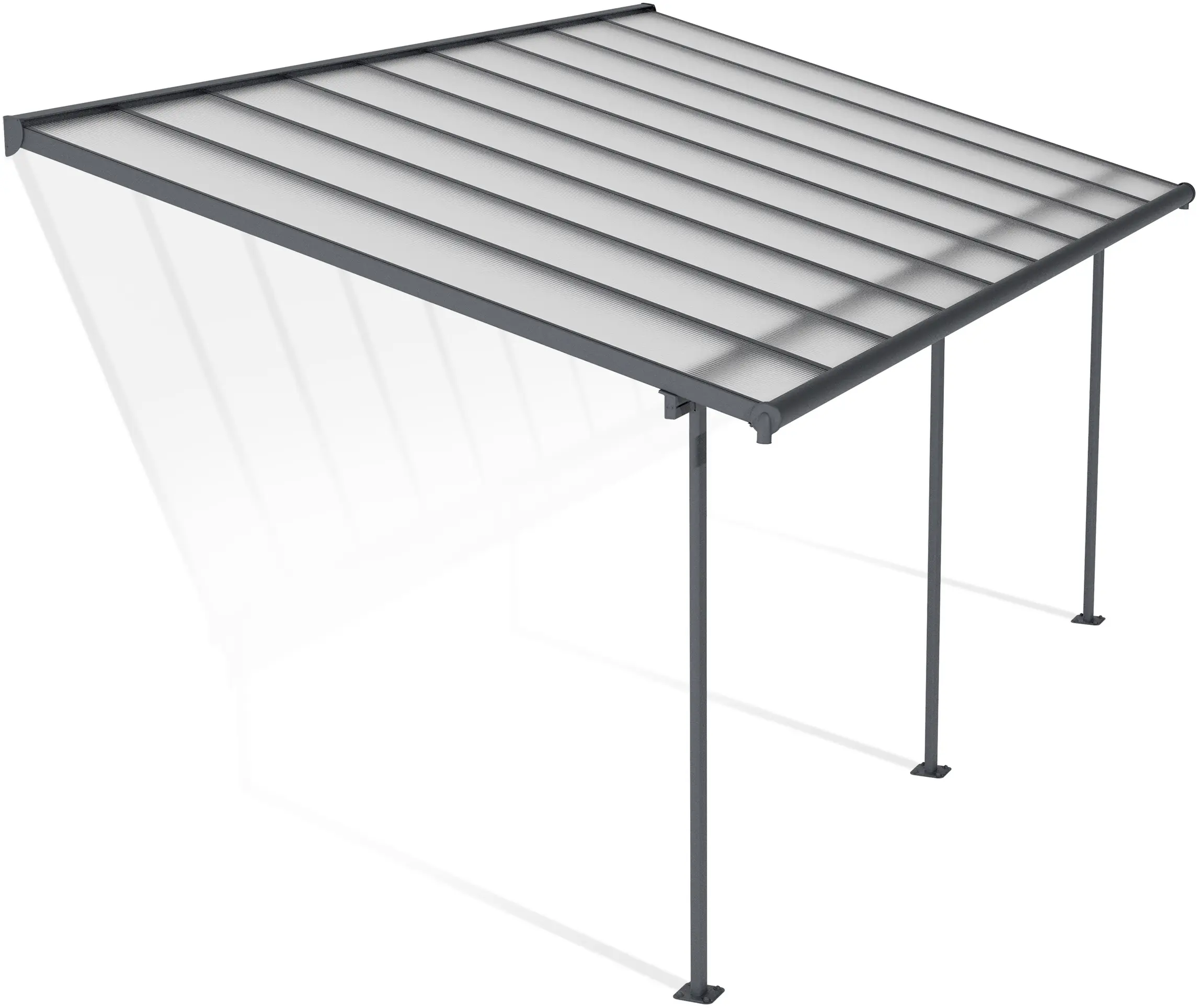 Canopia Terrassenüberdachung Sierra  555 x 295 cm anthrazit