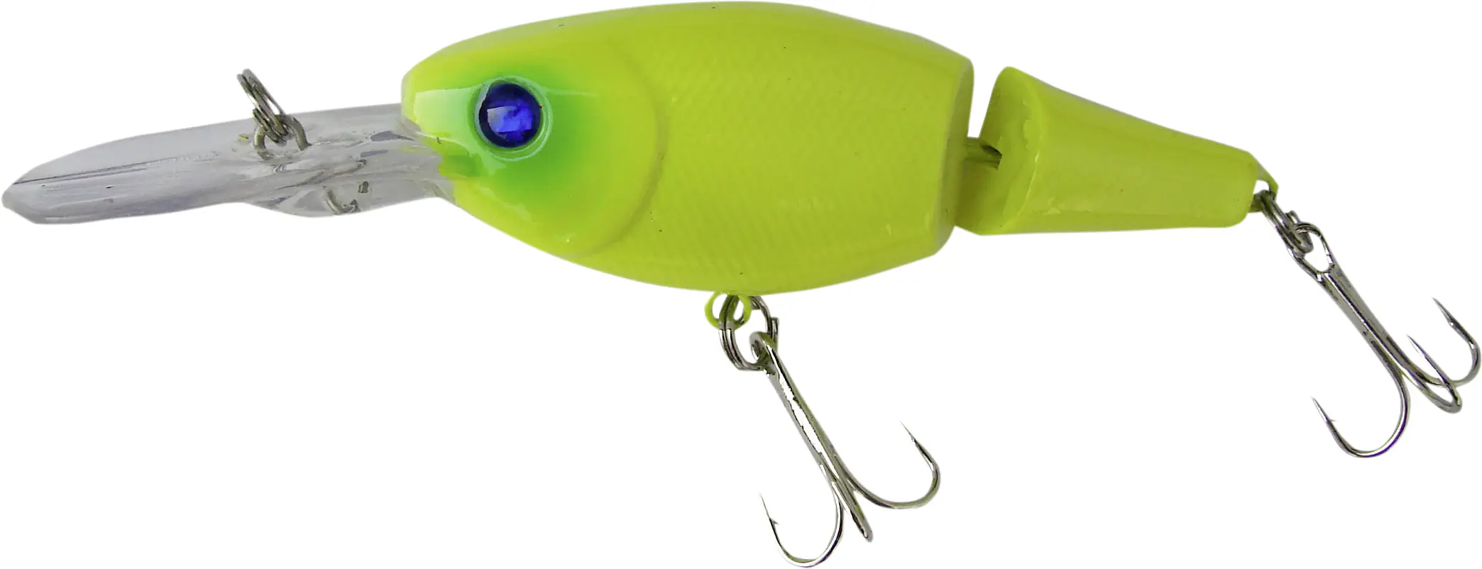 Paladin Wobbler Belly Shaker gelb-grün 14 g/10 cm Tauchtiefe: 4-6 m