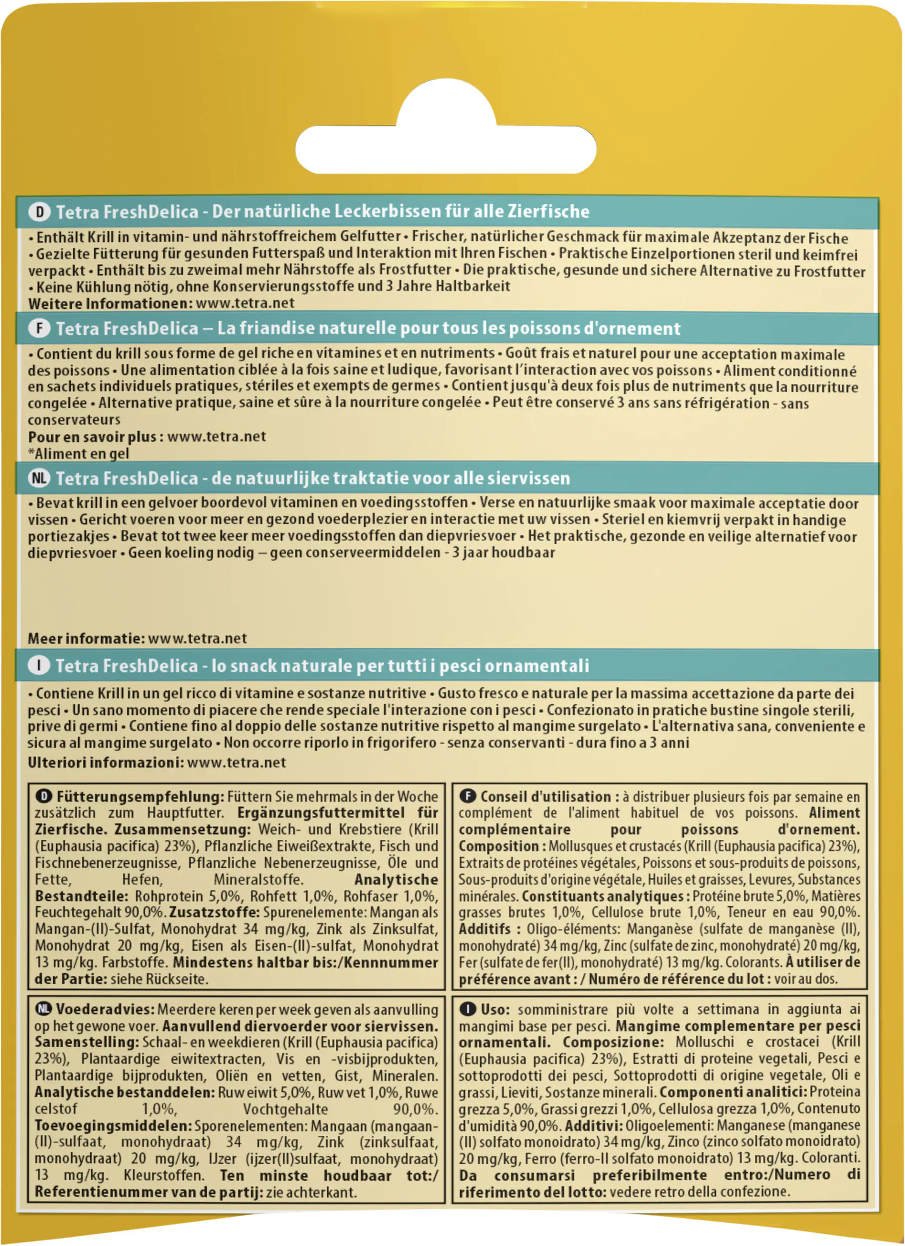 Tetra FreshDelica Krill 48 g