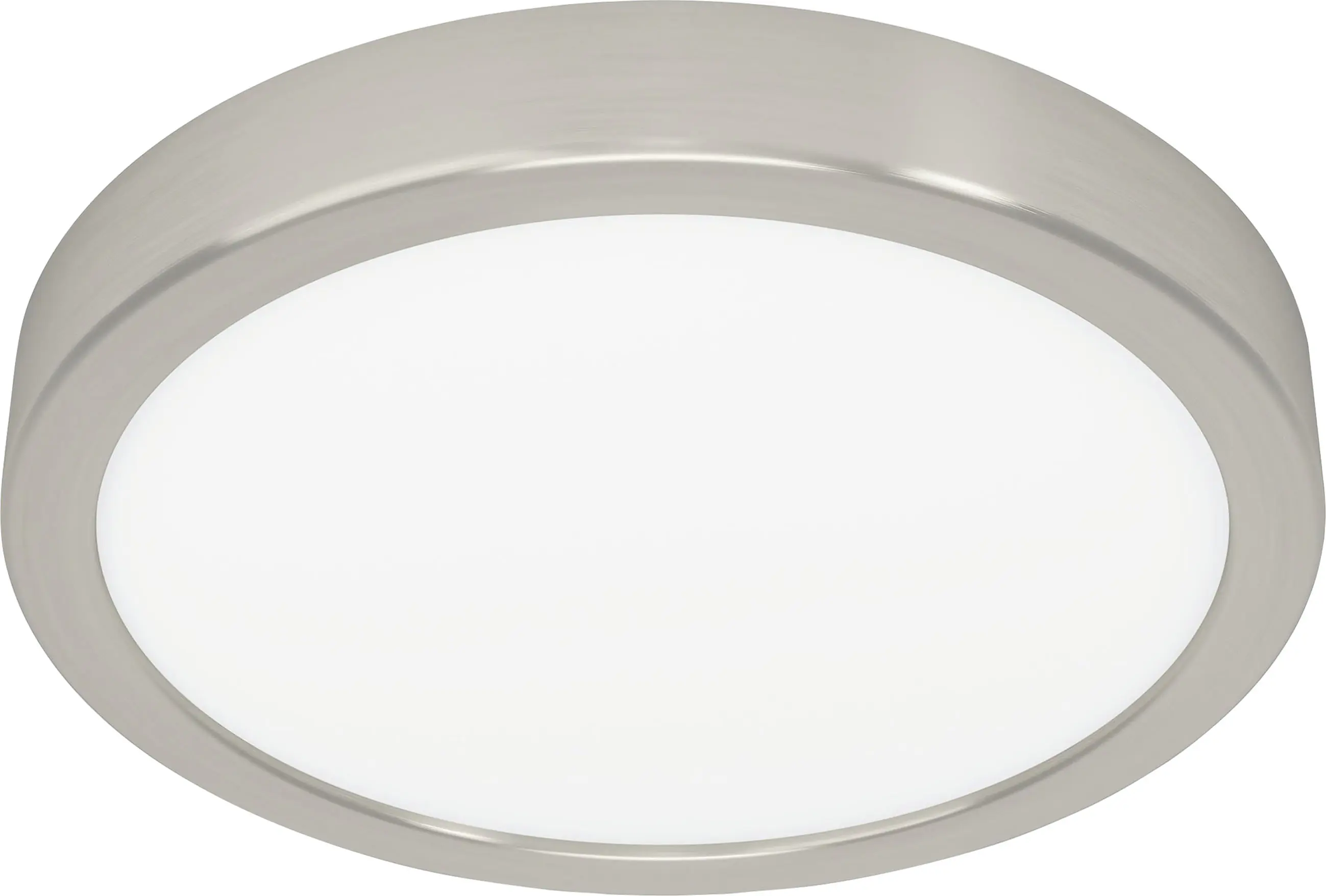 Eglo LED Deckenleuchte Fueva 6-Z nickel matt Ø 21 x 3 cm RGB dimmbar