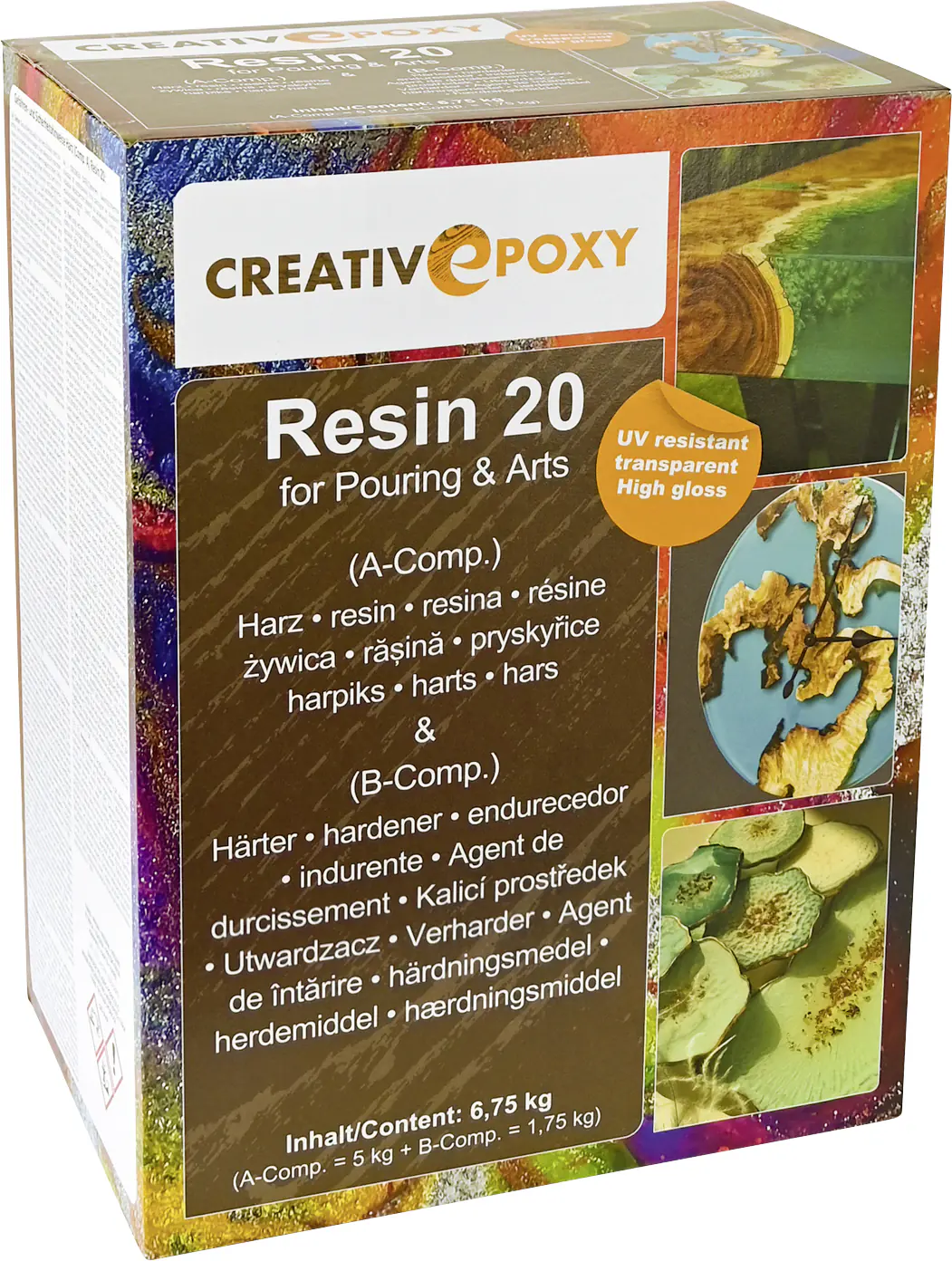 Creativ Epoxy Gießharz Resin 20  - 6,75 kg