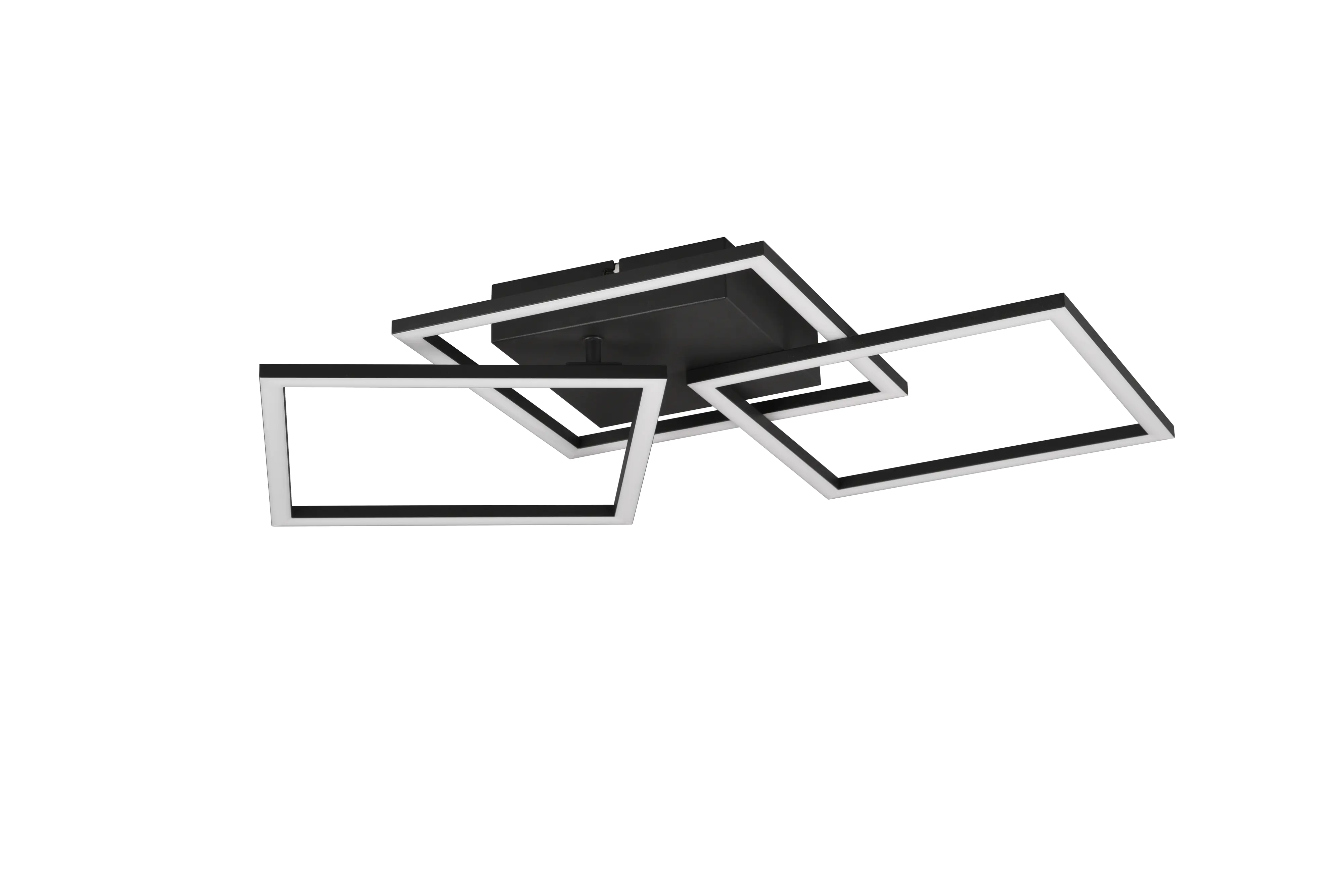 Trio Leuchten LED Deckenleuchte Trail 31W schwarz matt Trio Leuchten LED Deckenleuchte Trail 31W schwarz matt