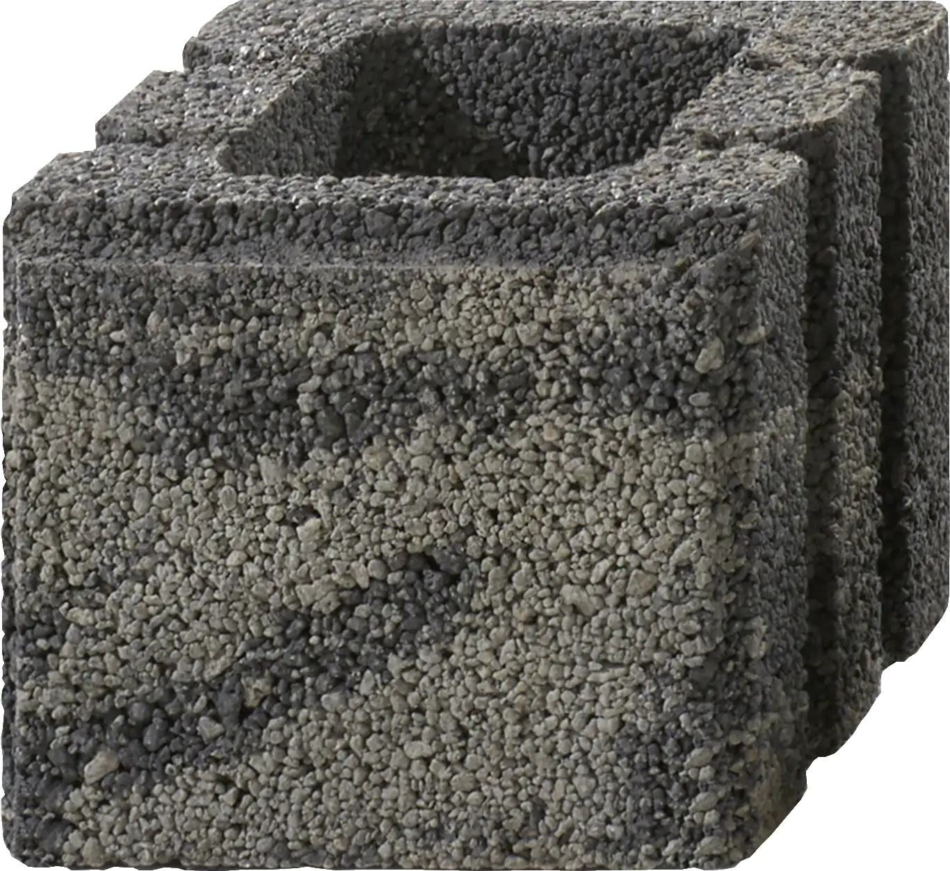 Primaster Mauerstein Garten 25 x 25 x 20 cm grau anthrazit nuanciert Primaster Mauerstein Garten 25 x 25 x 20 cm grau anthrazit nuanciert