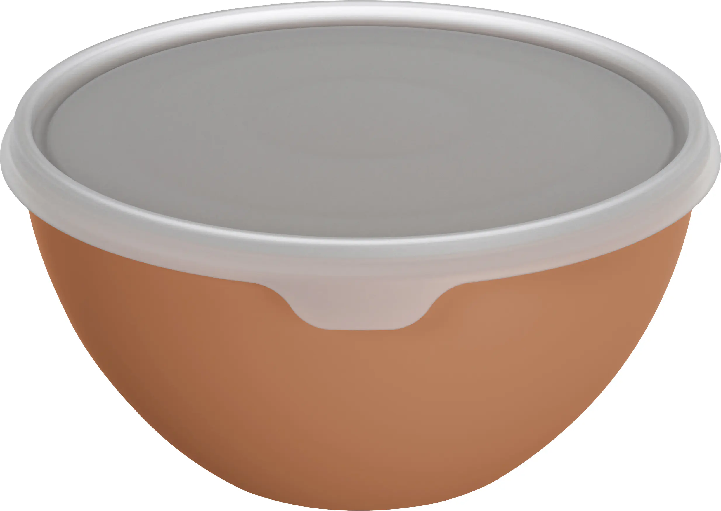 Rotho Schüssel + Deckel Caruba 3 L coral clay