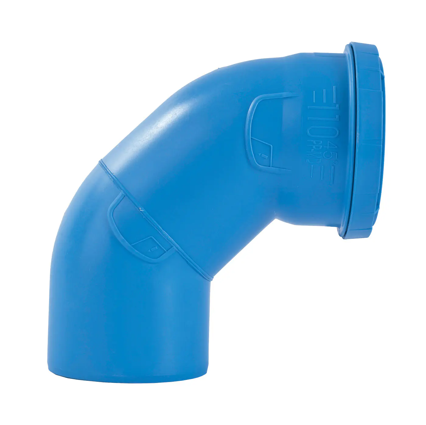 Marley Rohrbogen dBlue DN 50 87° schalldämmend 12 cm blau