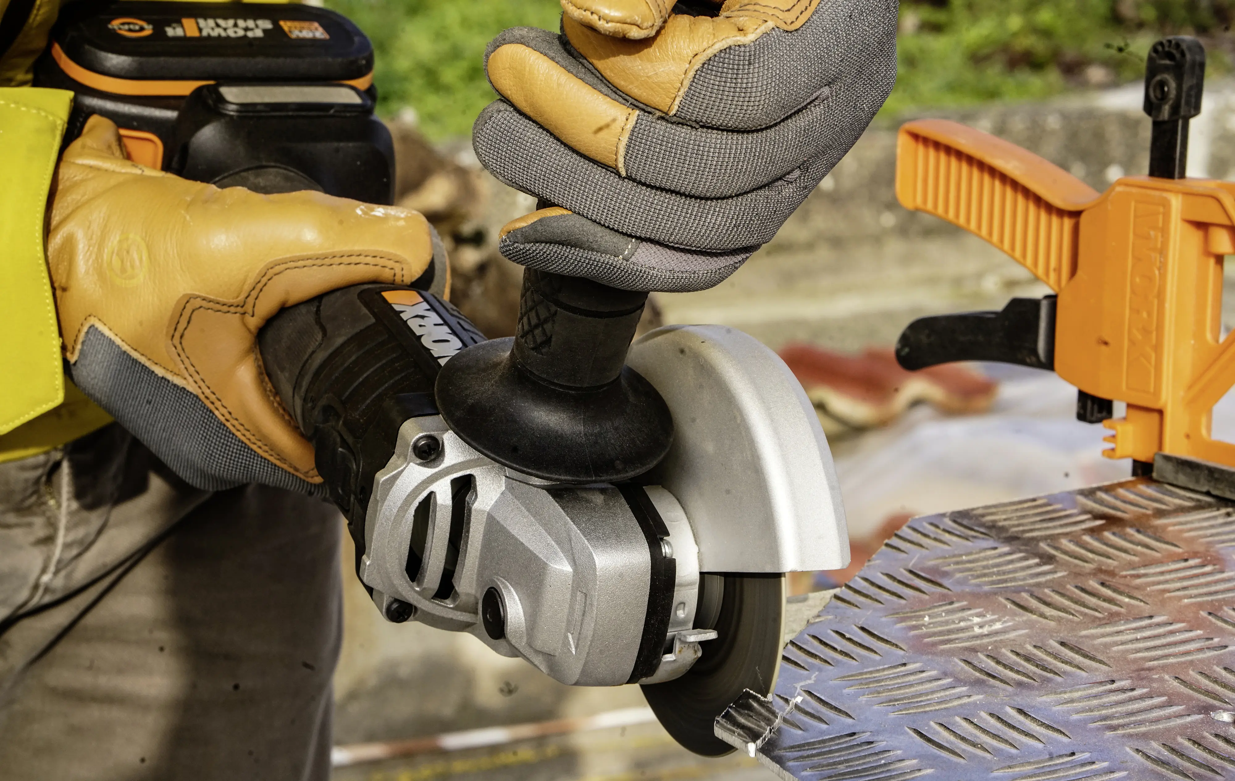 Worx Nitro Akku-Winkelschleifer WX814.9 20 V Solo Worx Nitro Akku-Winkelschleifer WX814.9 20 V Solo