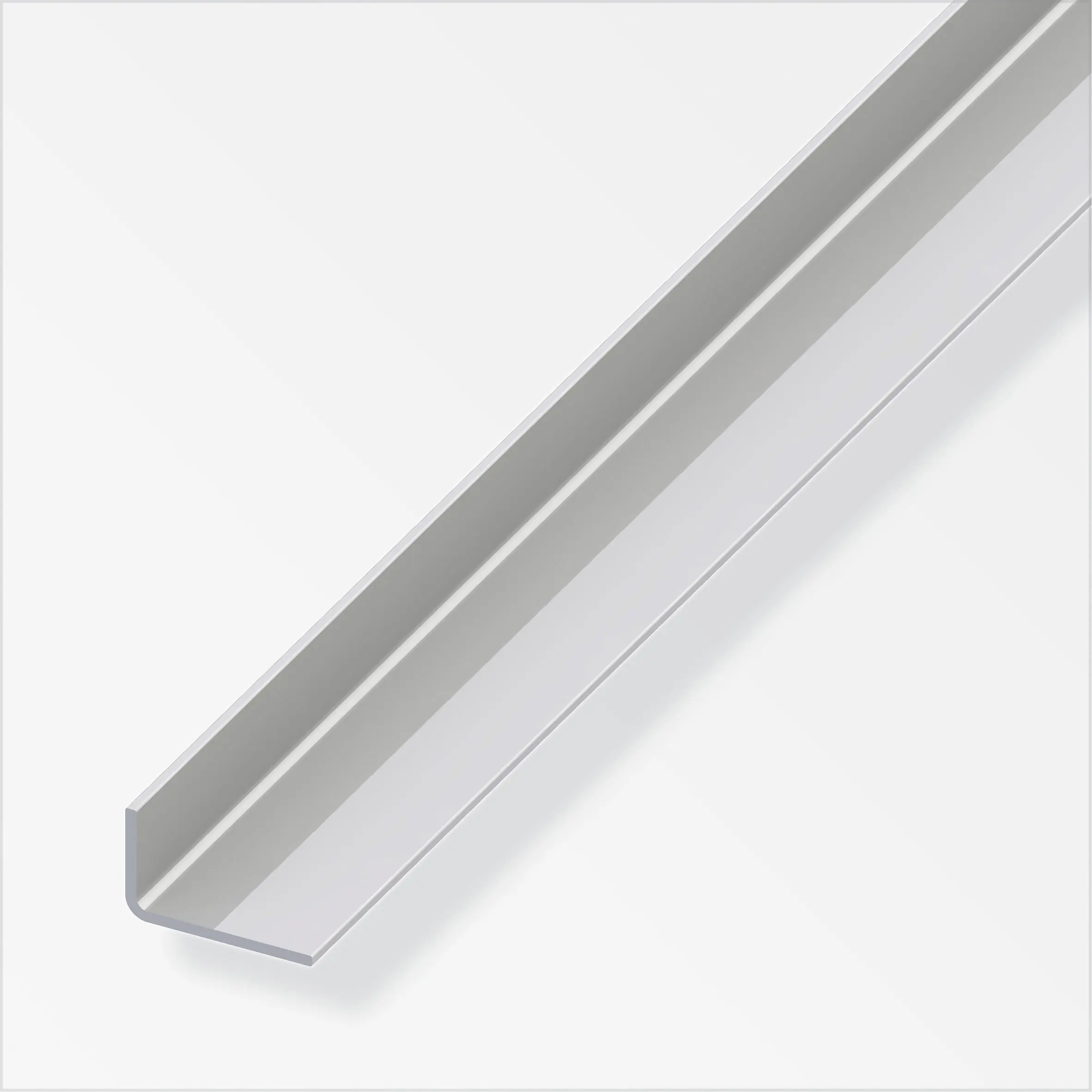 alfer Winkel 1 m, 25 x 15 mm EdelStahl roh natur